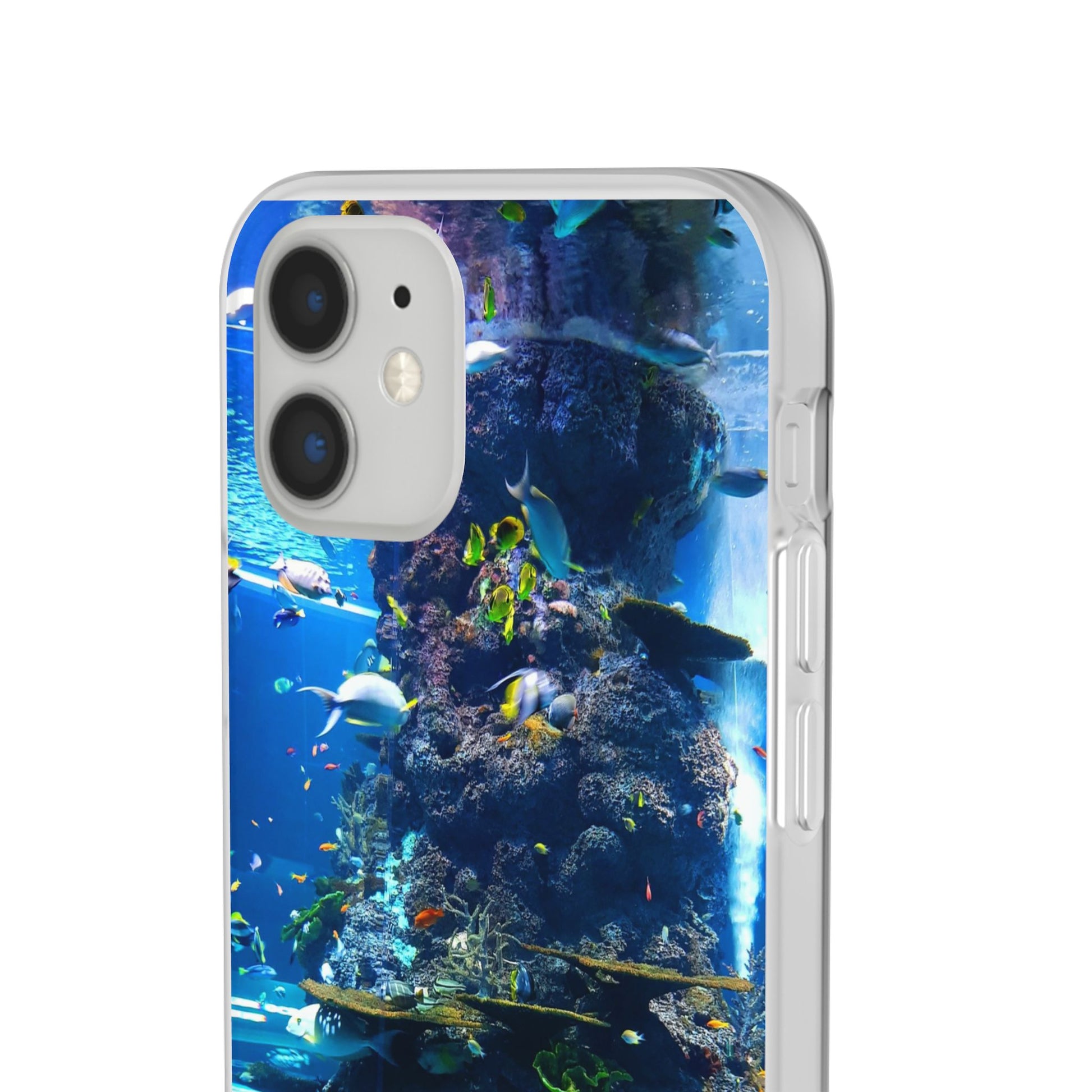 Underwater Paradise Phone Case, Flexible Mobile Cover, Ocean Lover Gift, Marine Life, Beach Decor, Sea Life Accessories - FORMO