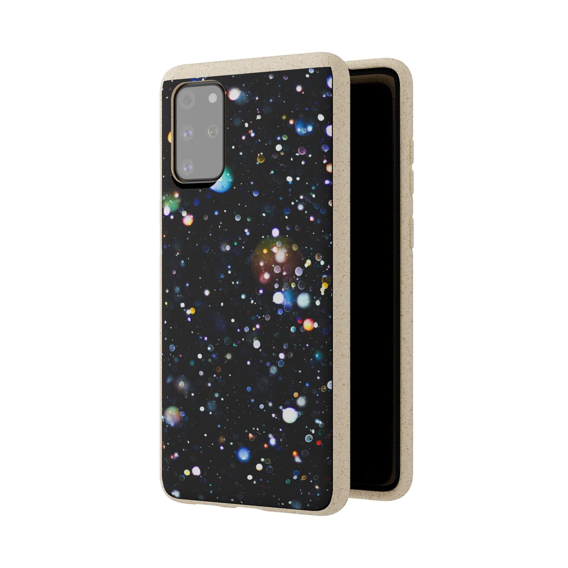 Eco-Friendly Phone Cases, Galaxy Print Biodegradable Cases, Sustainable Phone Accessories, Green Gifts for Her, Space Lover Gift - FORMO