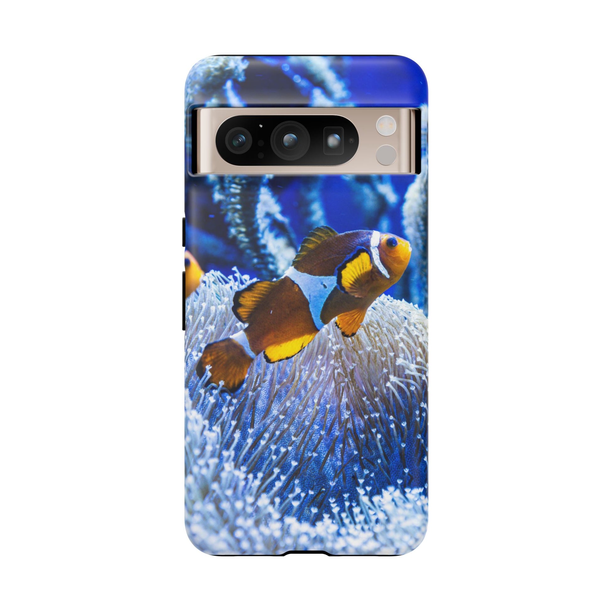 Colorful Marine Life Phone Case, Fish Case, Ocean Lover Gift, Underwater Art, Unique Phone Cover, Tough Phone Protector - FORMO