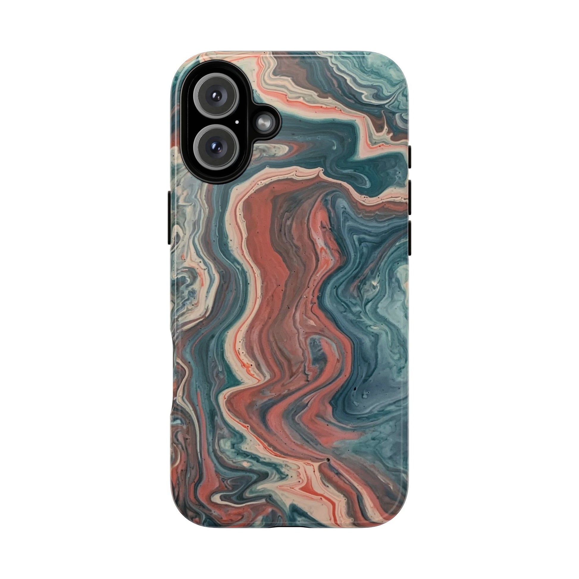Artistic Phone Case, Tough Cases for Stylish Protection, Marble Design, Trendy Gift for Phone Lovers, Unique Cell Phone Accessory - FORMO