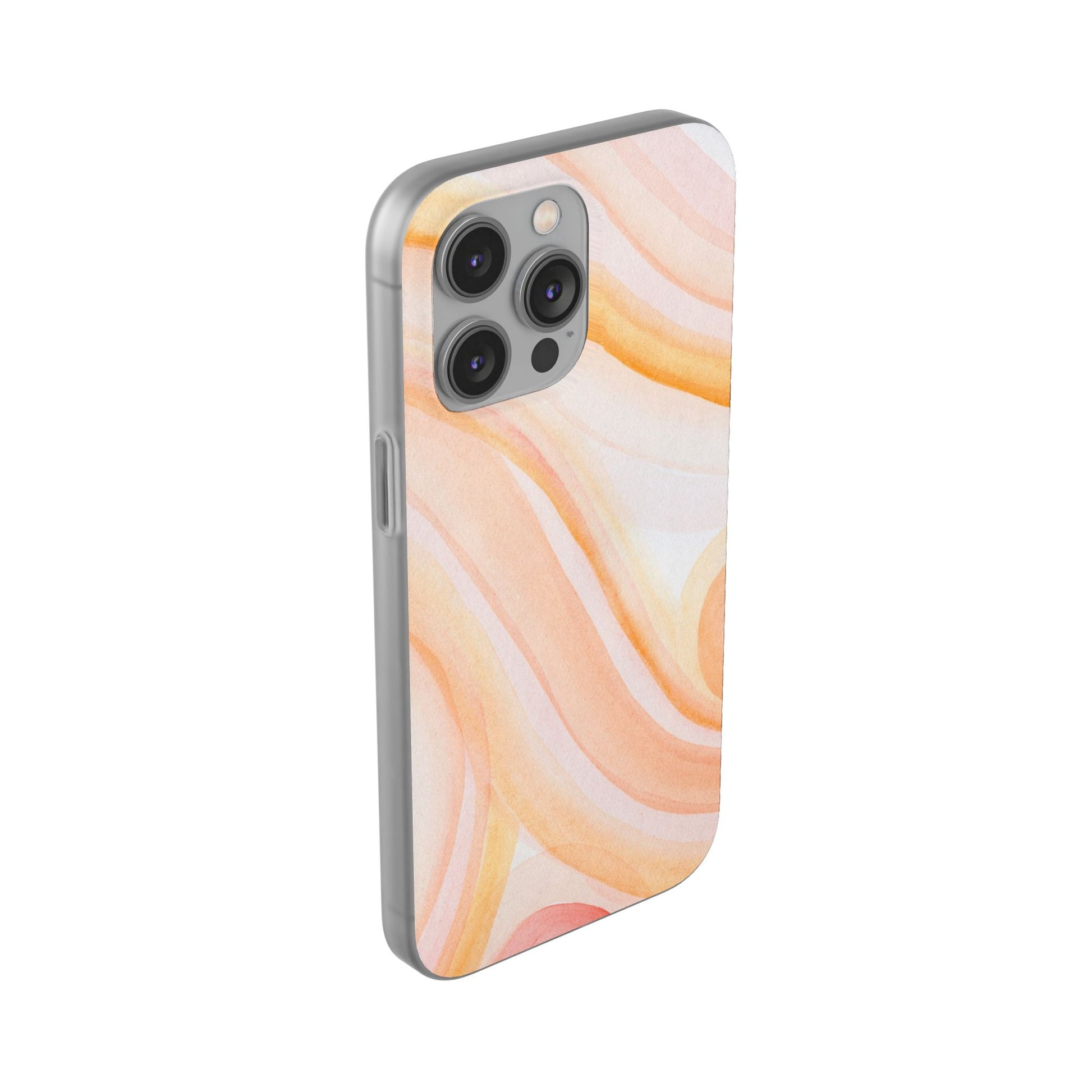 Aesthetic Phone Case, Soft Pastel Flexible Cover, Trendy Mobile Accessories, Gift for Her, Cute Phone Protection - FORMO