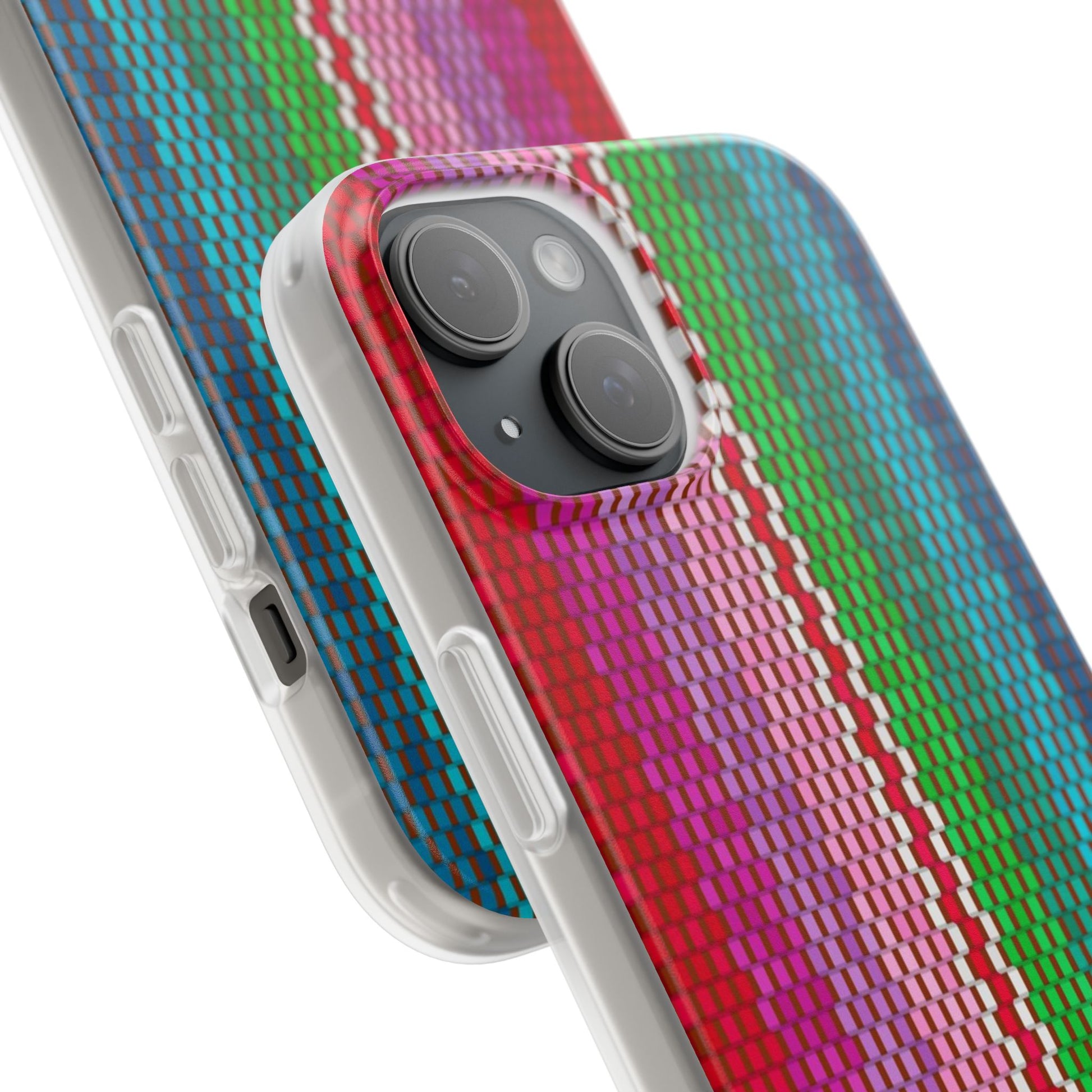 Colorful Striped Flexi Phone Case (iPhone & Samsung Compatible) - FORMO
