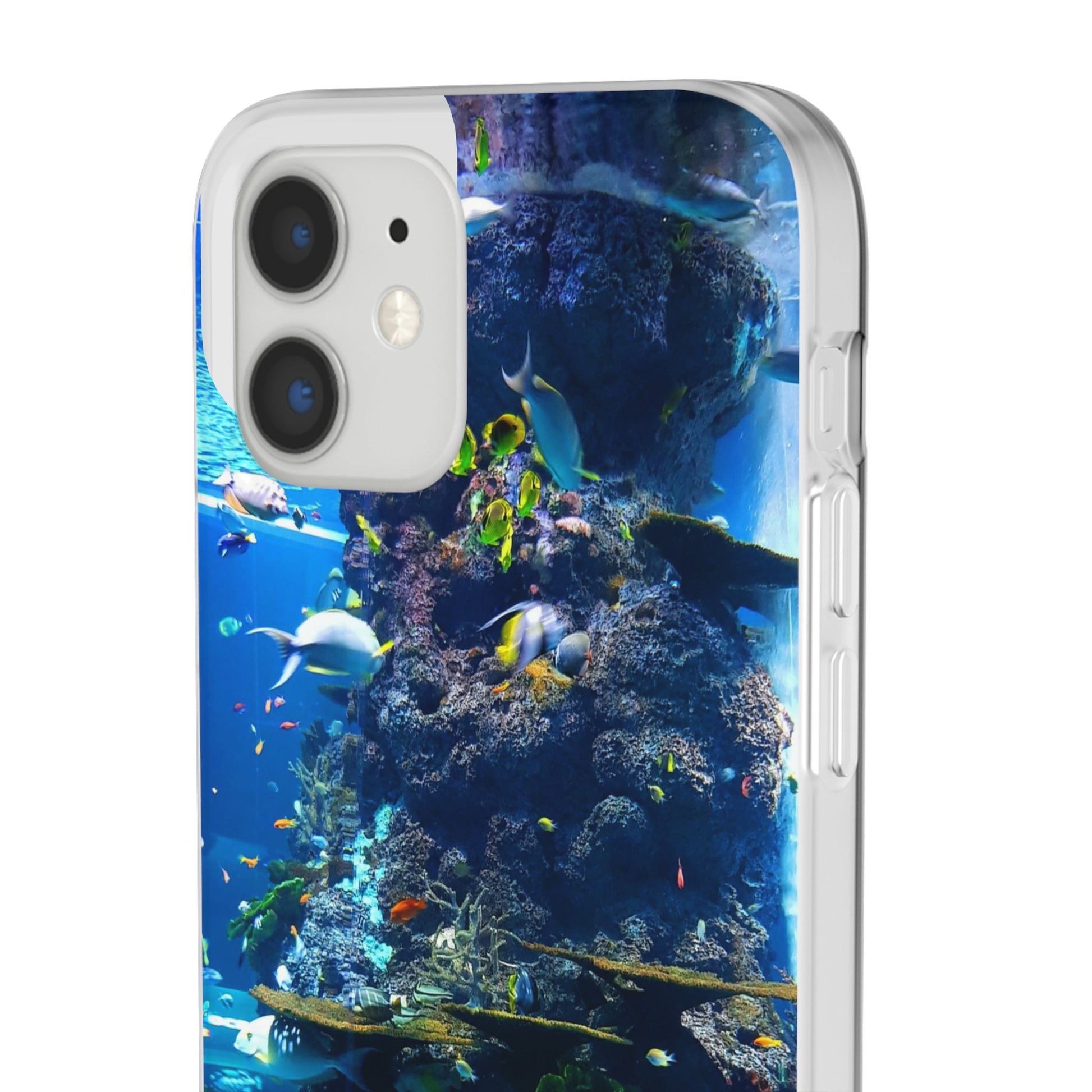 Underwater Paradise Phone Case, Flexible Mobile Cover, Ocean Lover Gift, Marine Life, Beach Decor, Sea Life Accessories - FORMO