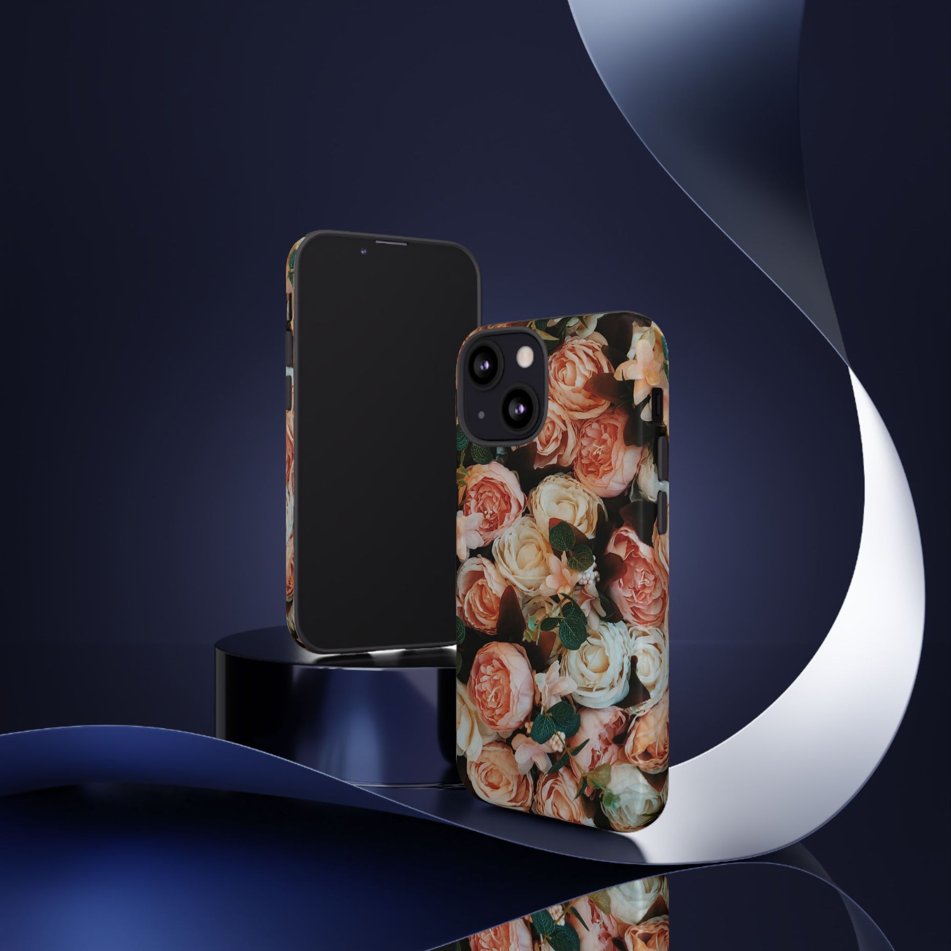 Floral Phone Case - Tough Cases, Rose Design, Floral Protection, Gift for Her, Cute Mobile Cover, Eco-Friendly Case - FORMO