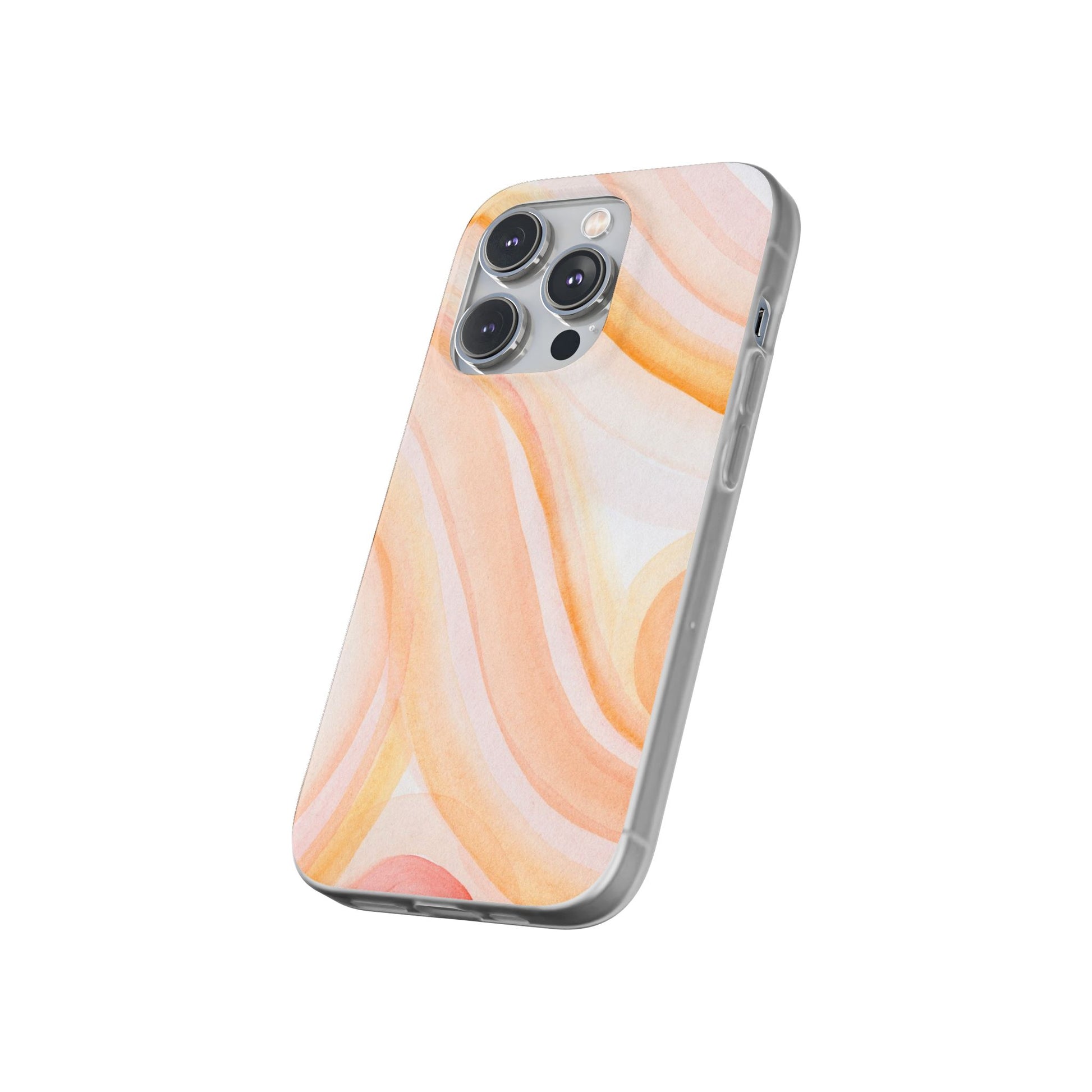 Aesthetic Phone Case, Soft Pastel Flexible Cover, Trendy Mobile Accessories, Gift for Her, Cute Phone Protection - FORMO