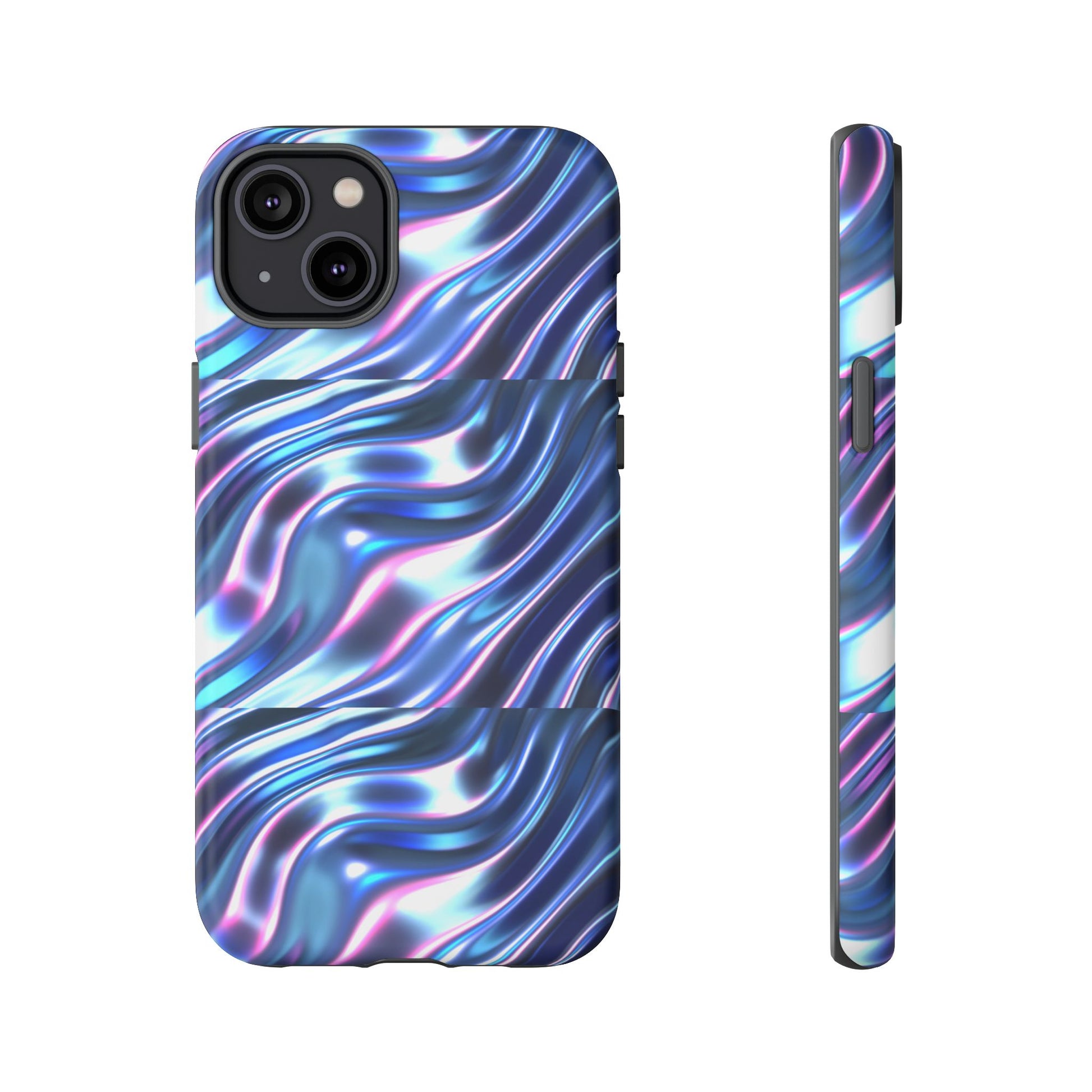 Iridescent Glossy Tough Phone Case (iPhone, Samsung & Google Pixel Compatible) - FORMO