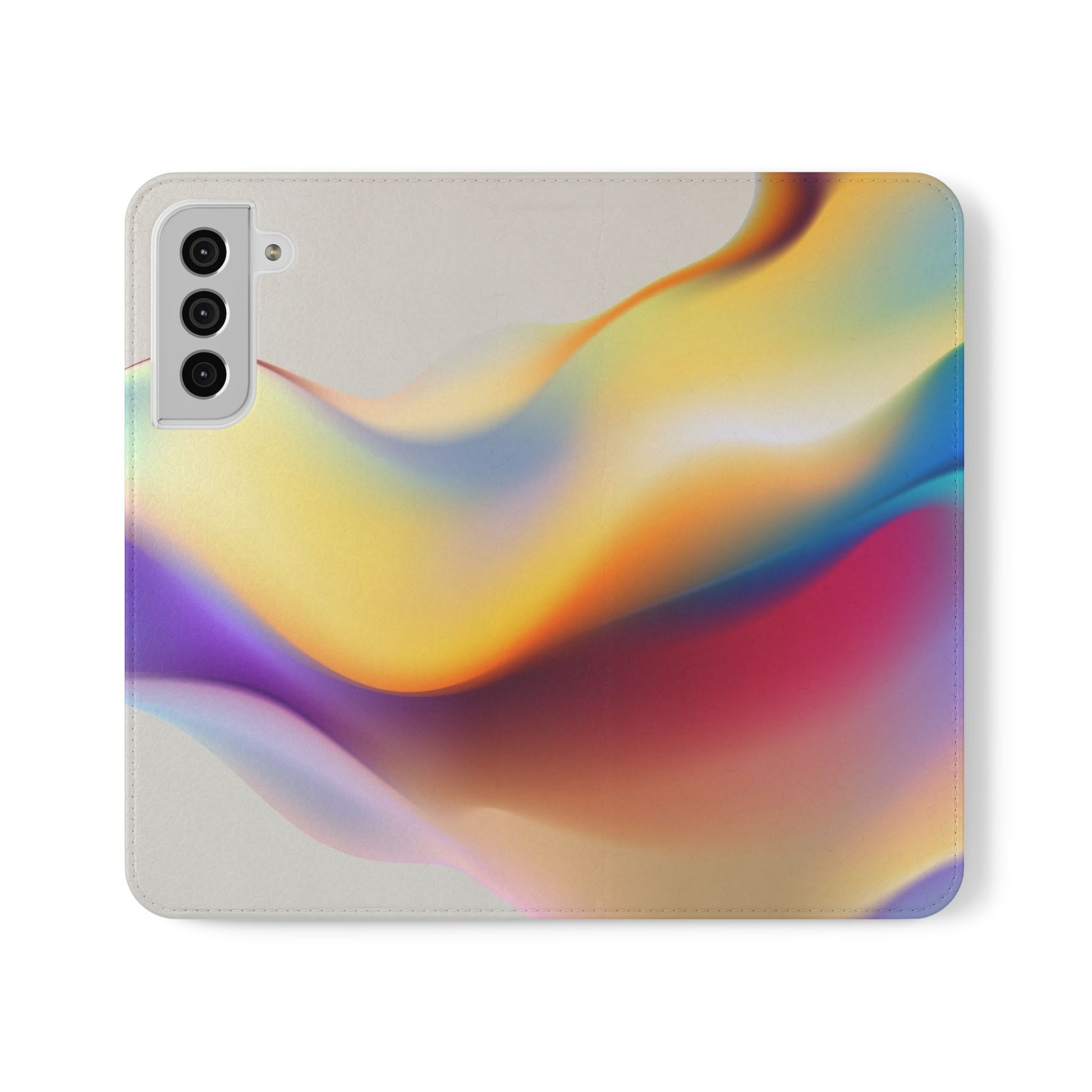 Abstract Gradient Wave Phone Wallet Case (iPhone & Samsung Compatible) - FORMO