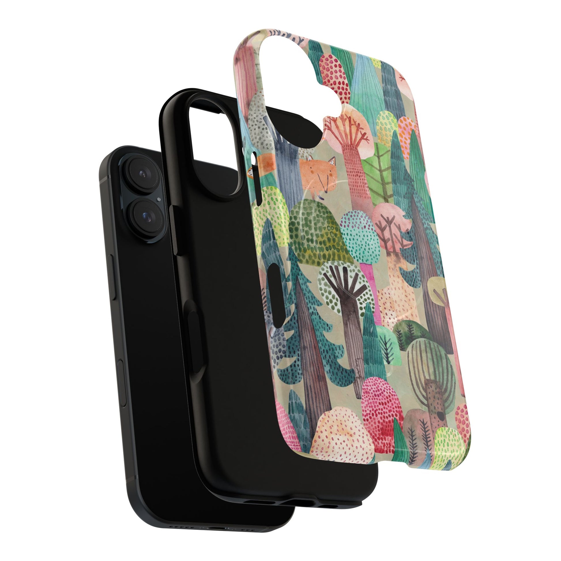 Whimsical Forest Tough Magnetic Phone Case (iPhone Compatible) - FORMO