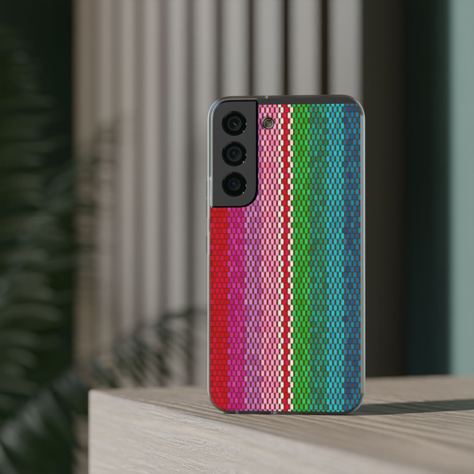 Colorful Striped Flexi Phone Case (iPhone & Samsung Compatible) - FORMO