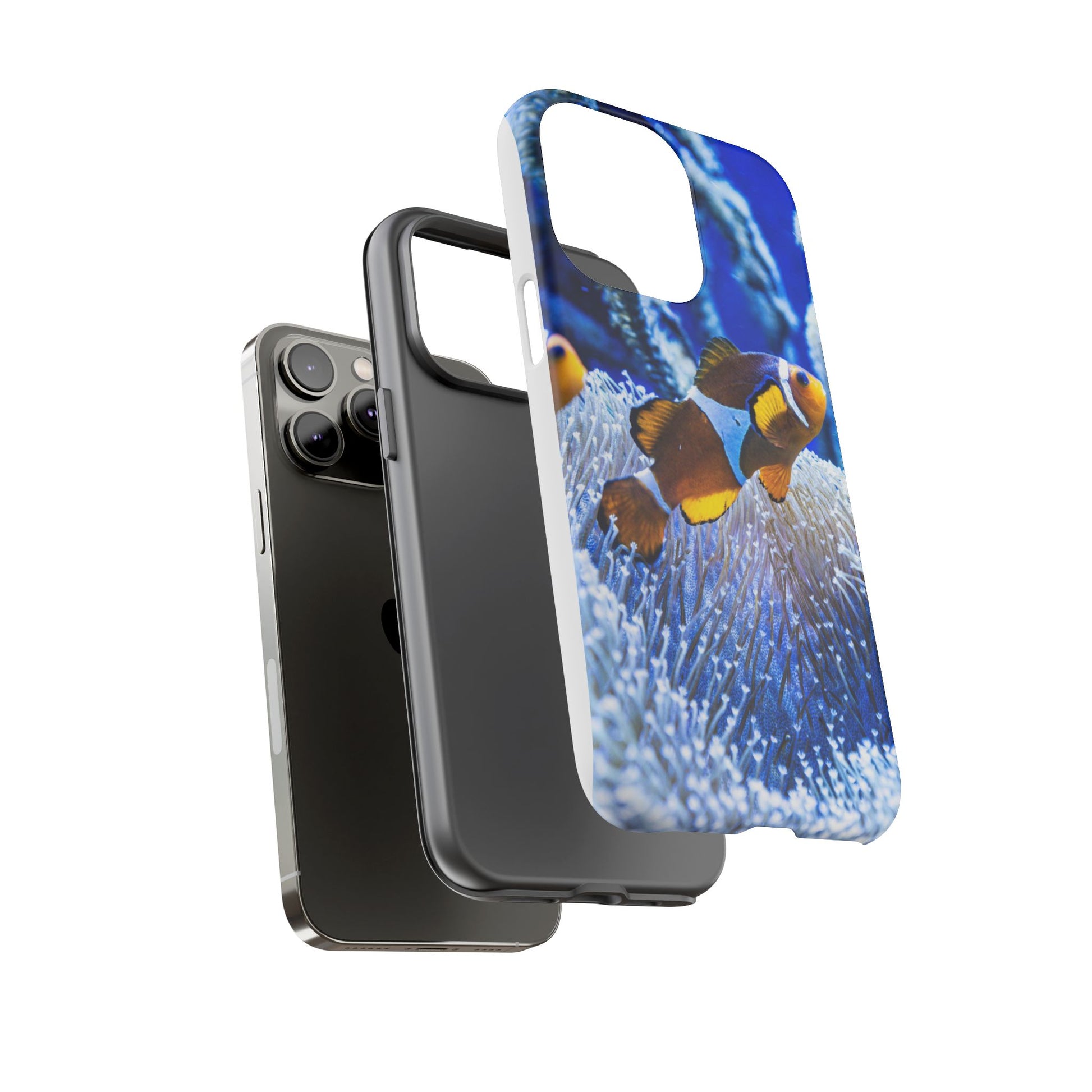 Colorful Marine Life Phone Case, Fish Case, Ocean Lover Gift, Underwater Art, Unique Phone Cover, Tough Phone Protector - FORMO