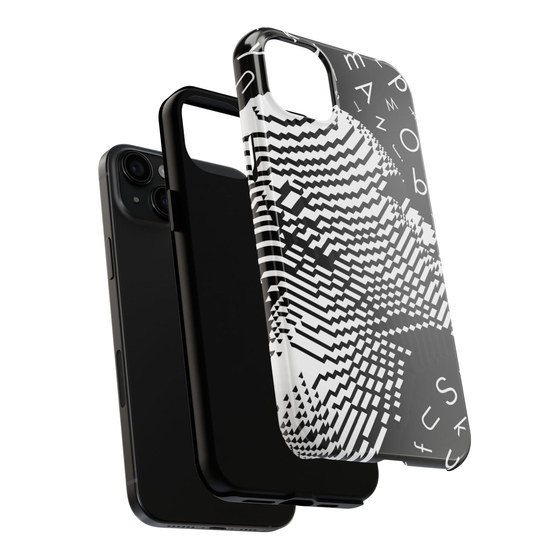 Mono Matrix Tough Phone Case (iPhone & Samsung Compatible) - FORMO