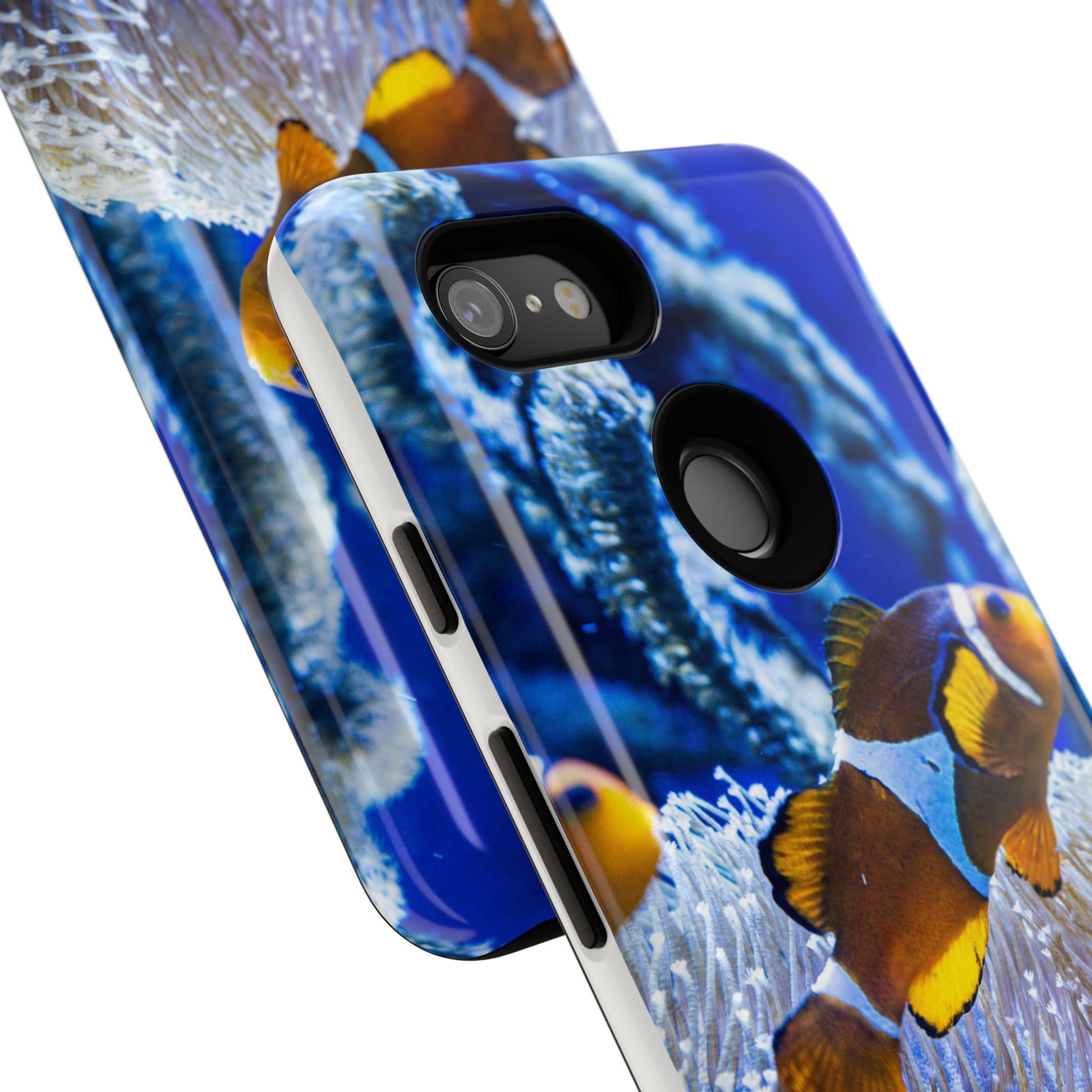 Colorful Marine Life Phone Case, Fish Case, Ocean Lover Gift, Underwater Art, Unique Phone Cover, Tough Phone Protector - FORMO