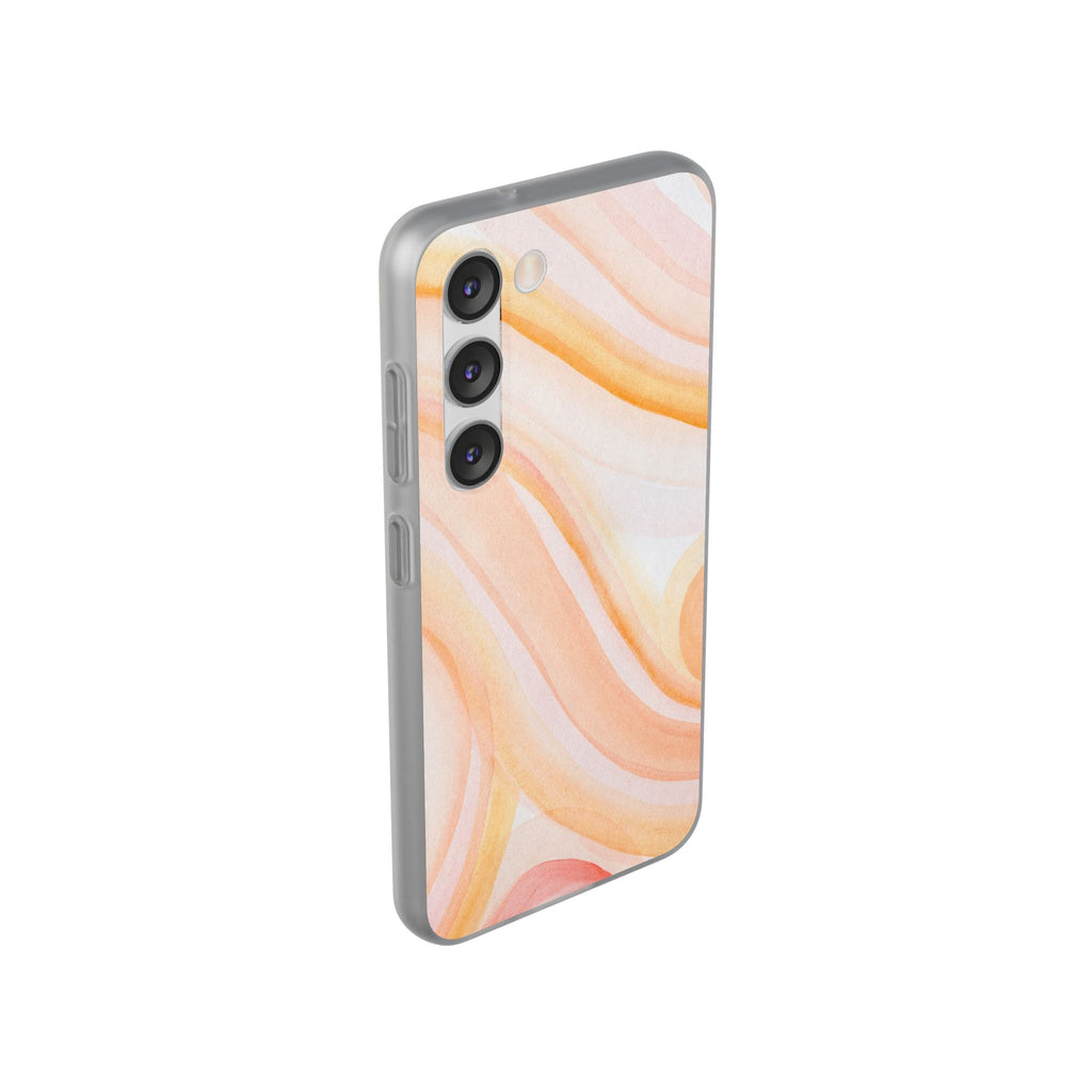 Aesthetic Phone Case, Soft Pastel Flexible Cover, Trendy Mobile Accessories, Gift for Her, Cute Phone Protection - FORMO