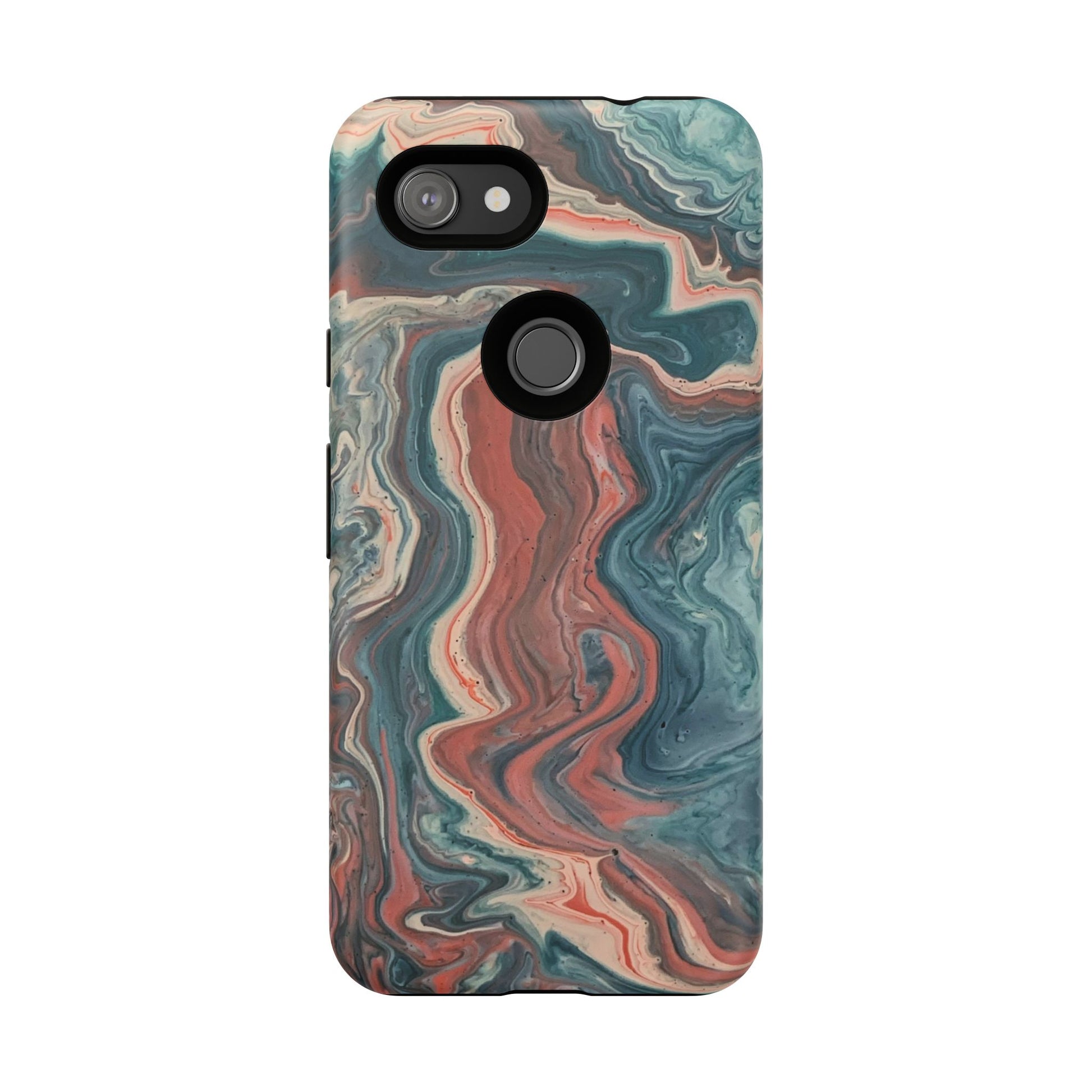 Artistic Phone Case, Tough Cases for Stylish Protection, Marble Design, Trendy Gift for Phone Lovers, Unique Cell Phone Accessory - FORMO