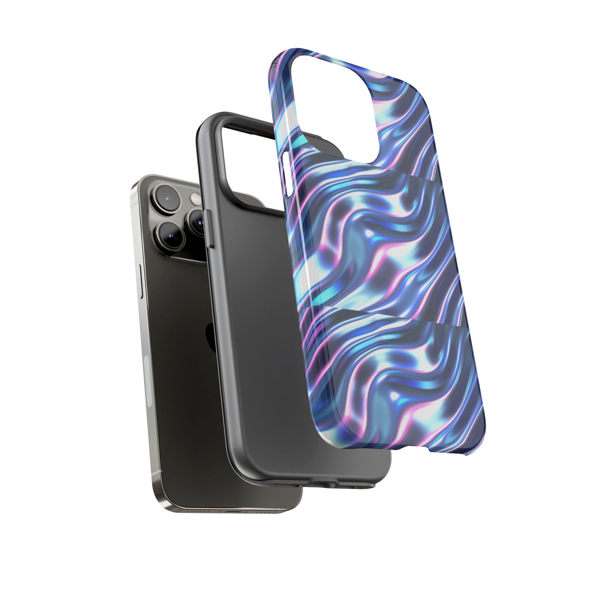 Iridescent Glossy Tough Phone Case (iPhone, Samsung & Google Pixel Compatible) - FORMO
