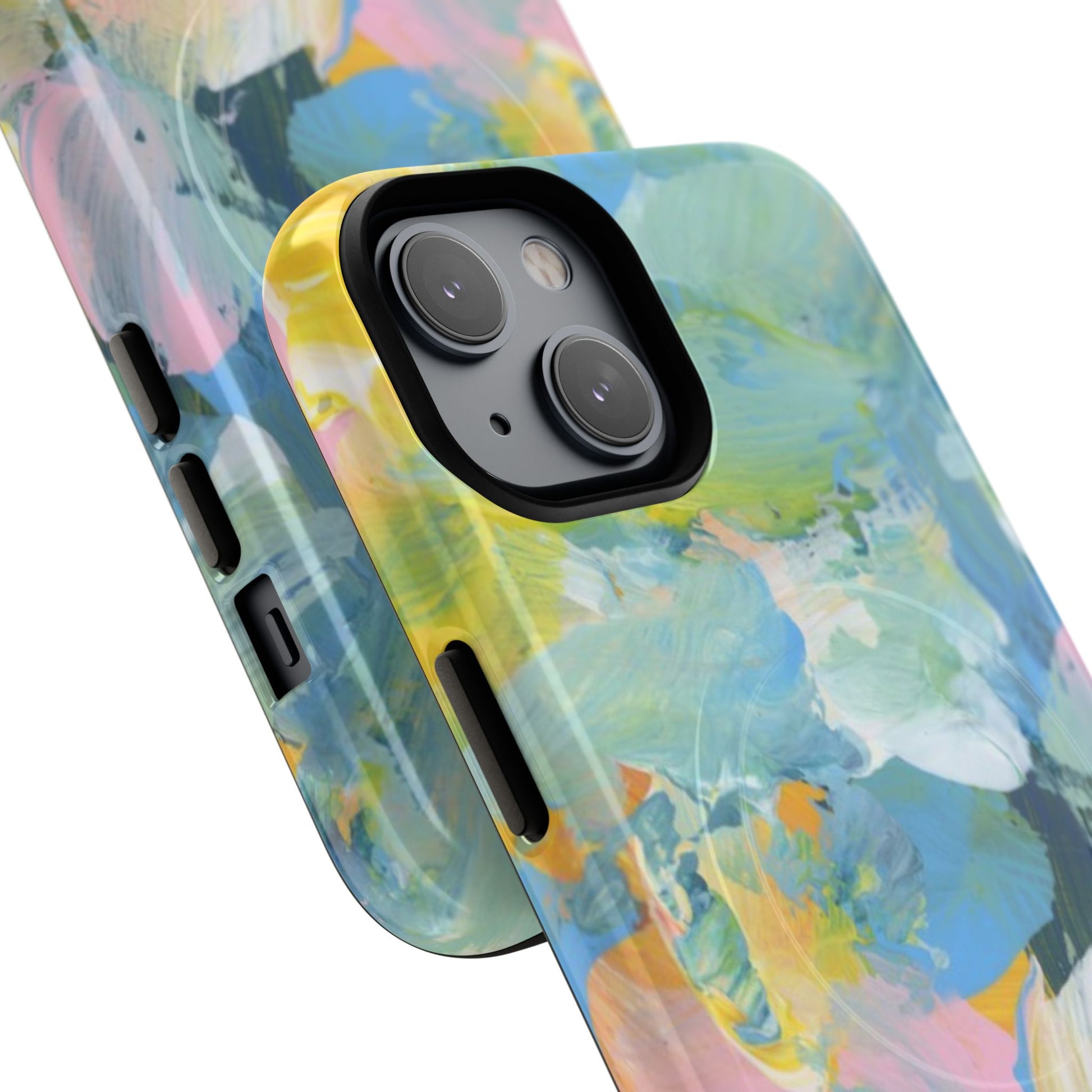 Colorful Tough Magnetic Phone Case, Vibrant Phone Protection, Unique Gift for Her, Modern Design, Holiday Gift Idea - FORMO
