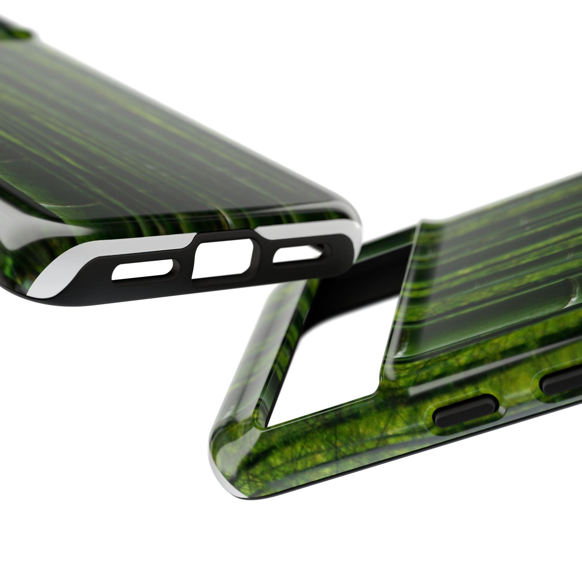 Bamboo Phone Case - Tough Cases, Nature Lover Gift, Eco-Friendly Phone Accessory, Greenery Design, Unique Smartphone Cover - FORMO