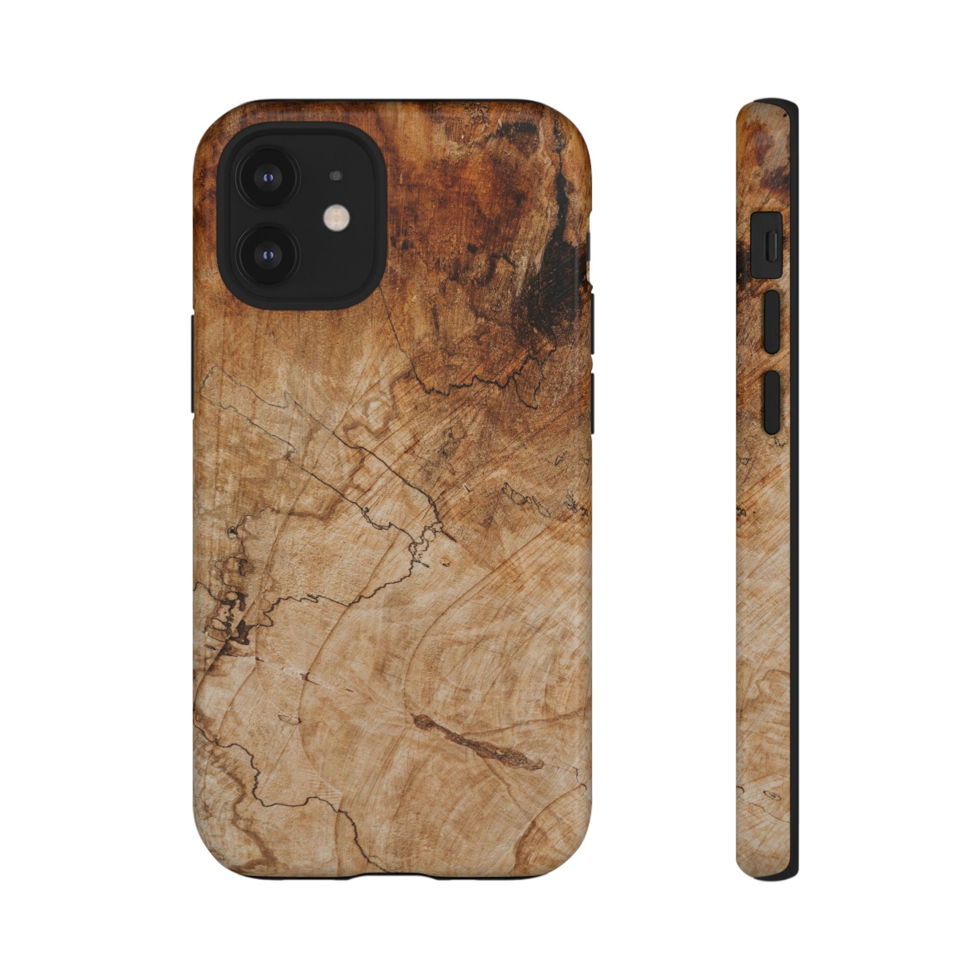 Woodland-Inspired Phone Case | Tough Cases, Natural Wood Grain Cover, Rustic Tech Accessory, Nature Lover Gift, Eco-Friendly - FORMO