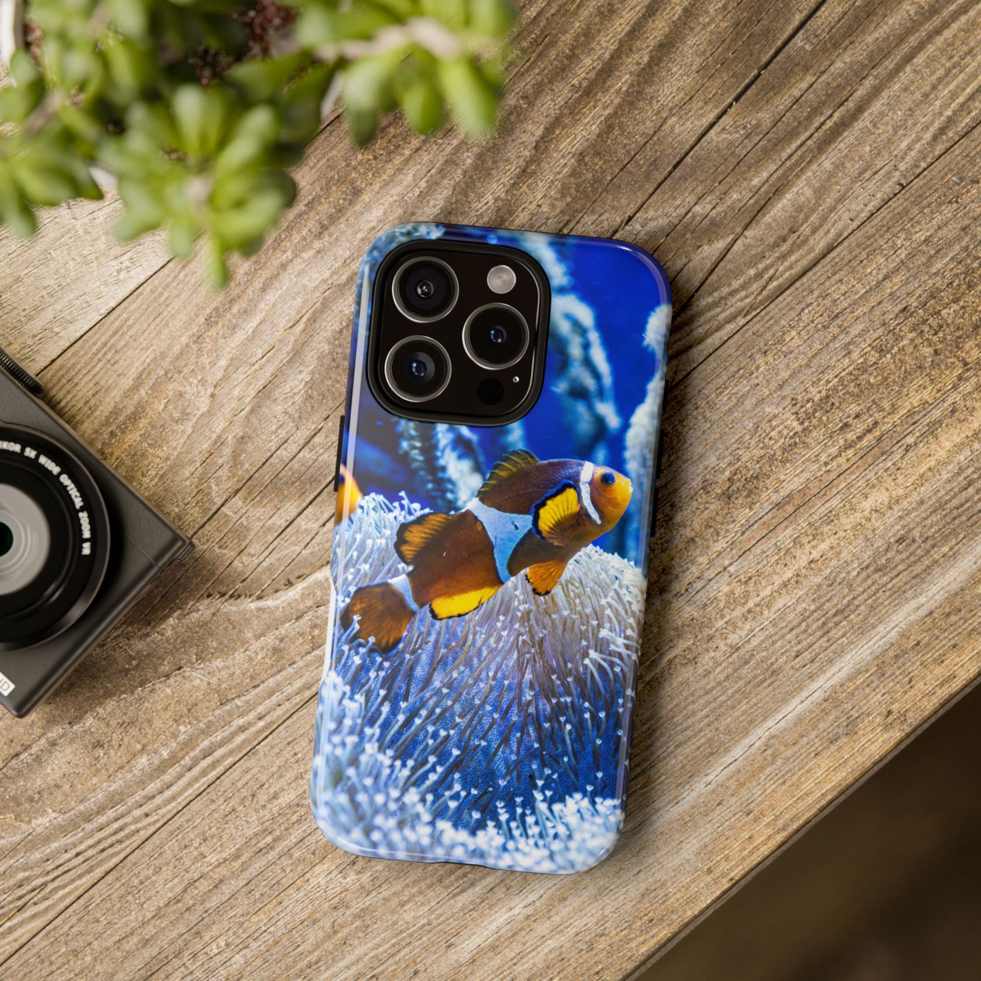 Colorful Marine Life Phone Case, Fish Case, Ocean Lover Gift, Underwater Art, Unique Phone Cover, Tough Phone Protector - FORMO
