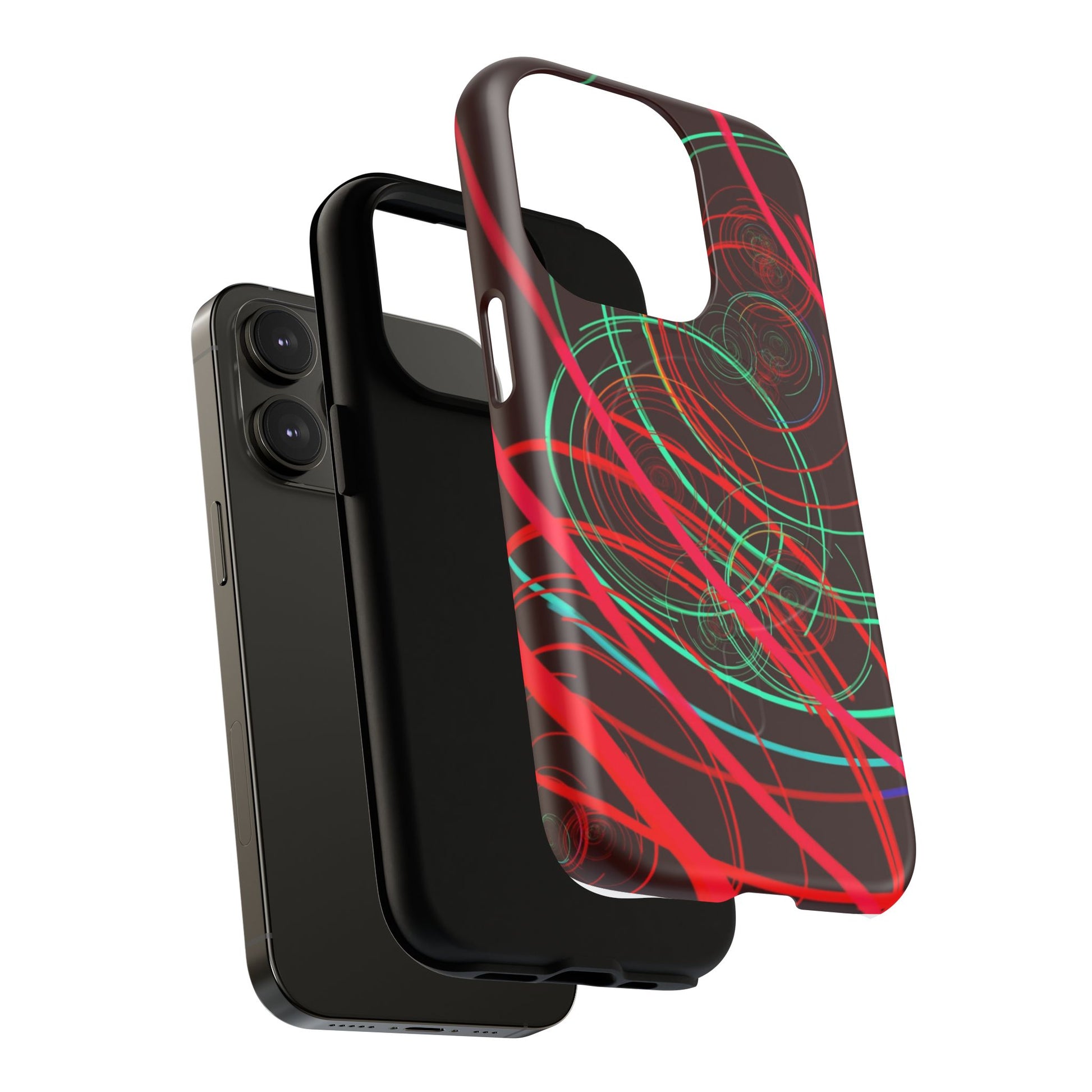 Vibrant Spiral Magnetic Phone Case (iPhone & Samsung Compatible) - FORMO