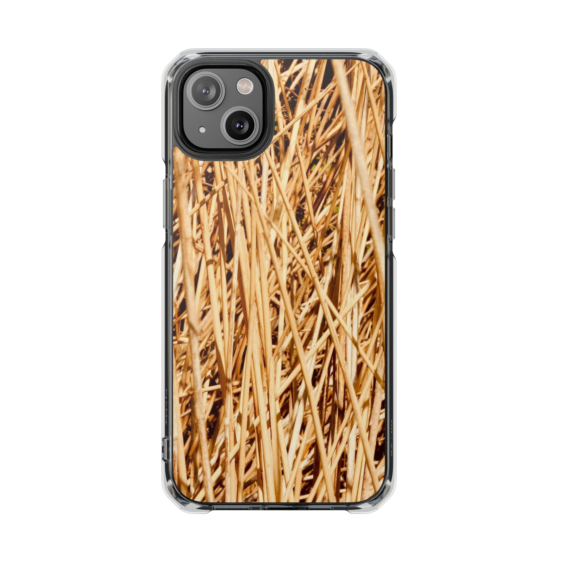 Magnetic Clear Impact Phone Cases for Nature Lovers, Durable Phone Cover, Unique Gift, Eco-Friendly Case, Seasonal Style - FORMO