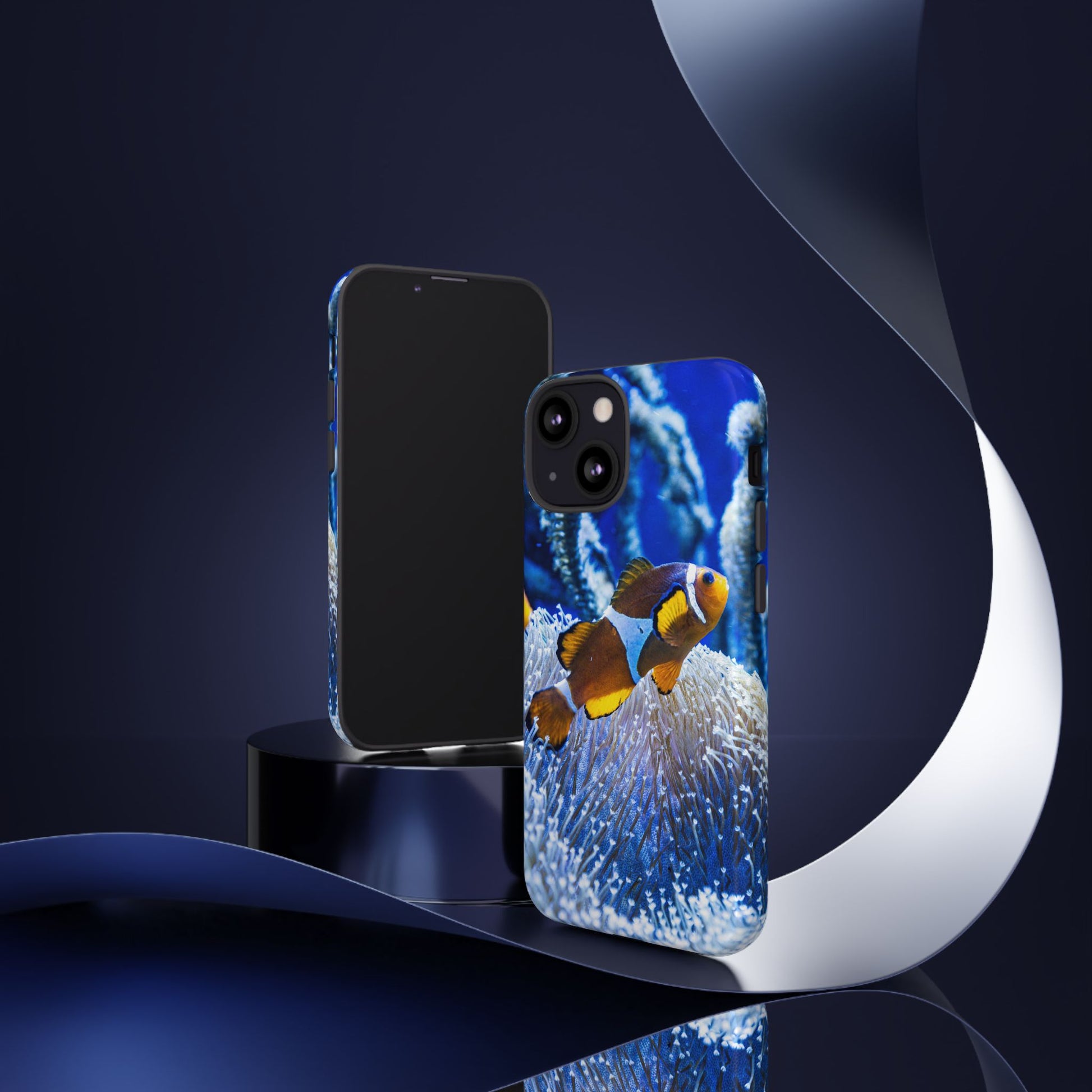Colorful Marine Life Phone Case, Fish Case, Ocean Lover Gift, Underwater Art, Unique Phone Cover, Tough Phone Protector - FORMO