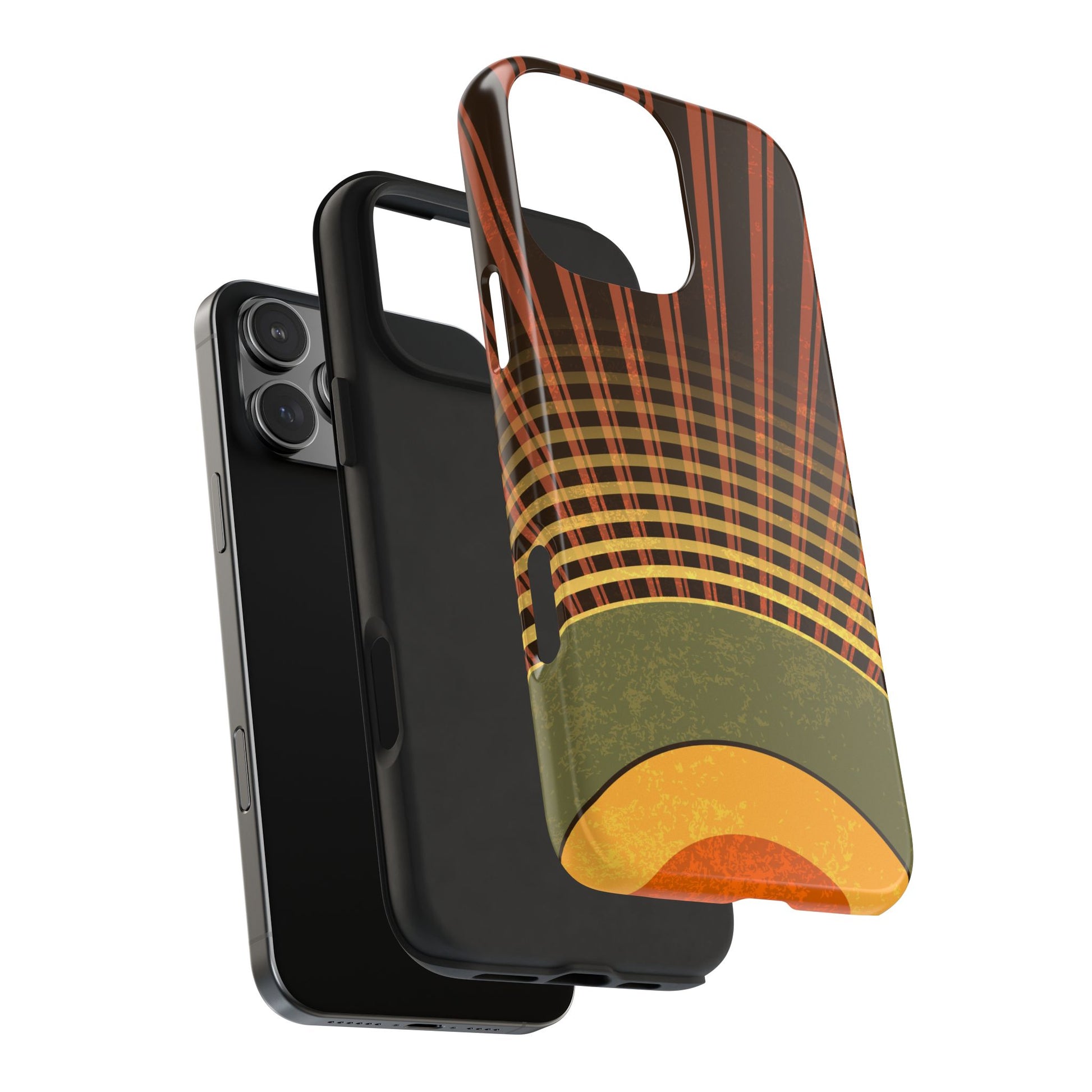 Retro Sunrise Tough Phone Case (iPhone & Samsung Compatible) - FORMO