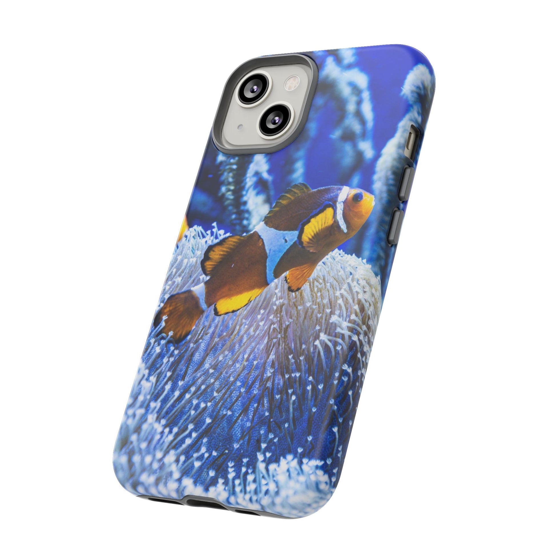 Colorful Marine Life Phone Case, Fish Case, Ocean Lover Gift, Underwater Art, Unique Phone Cover, Tough Phone Protector - FORMO