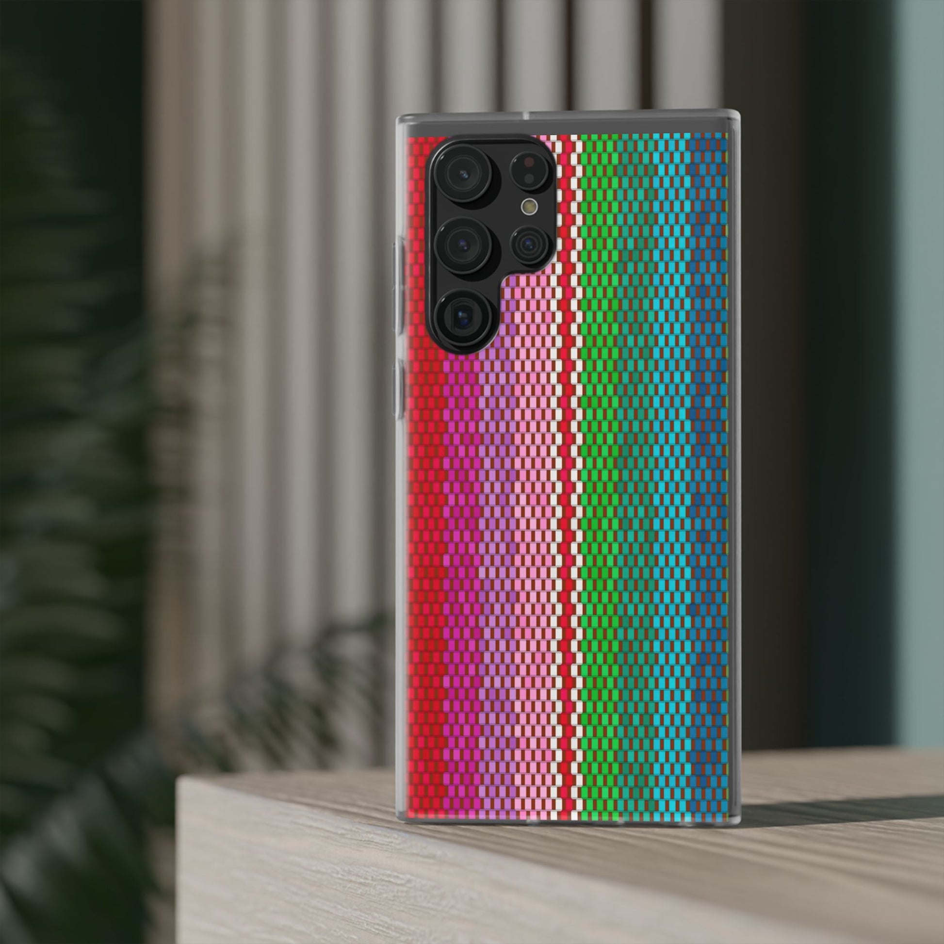 Colorful Striped Flexi Phone Case (iPhone & Samsung Compatible) - FORMO