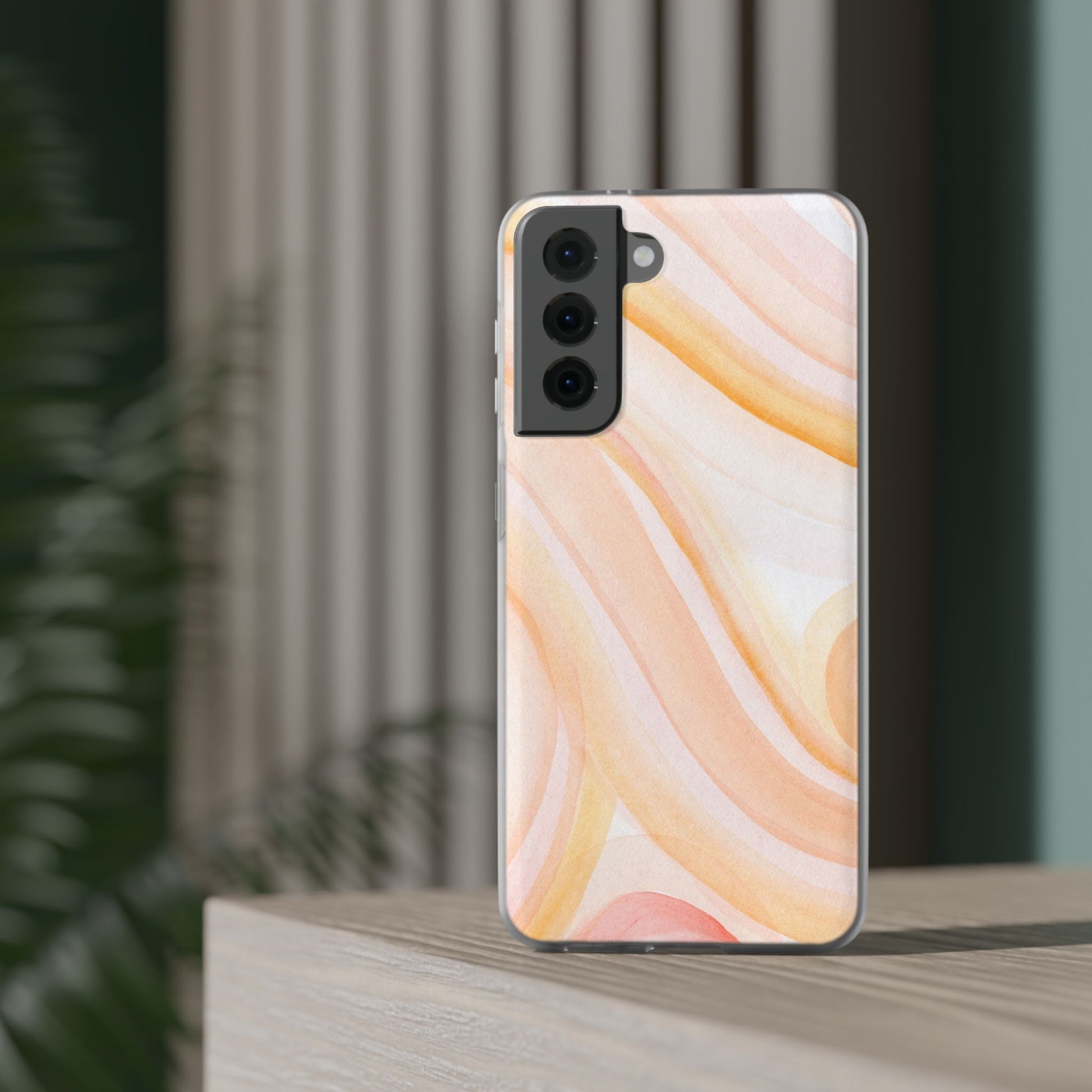 Aesthetic Phone Case, Soft Pastel Flexible Cover, Trendy Mobile Accessories, Gift for Her, Cute Phone Protection - FORMO