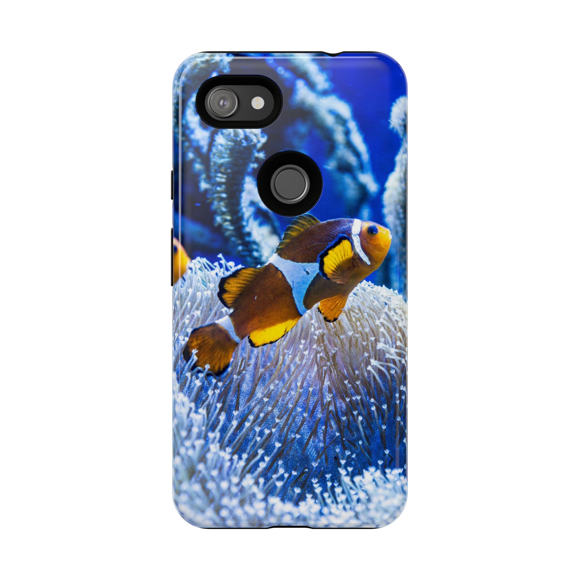 Colorful Marine Life Phone Case, Fish Case, Ocean Lover Gift, Underwater Art, Unique Phone Cover, Tough Phone Protector - FORMO