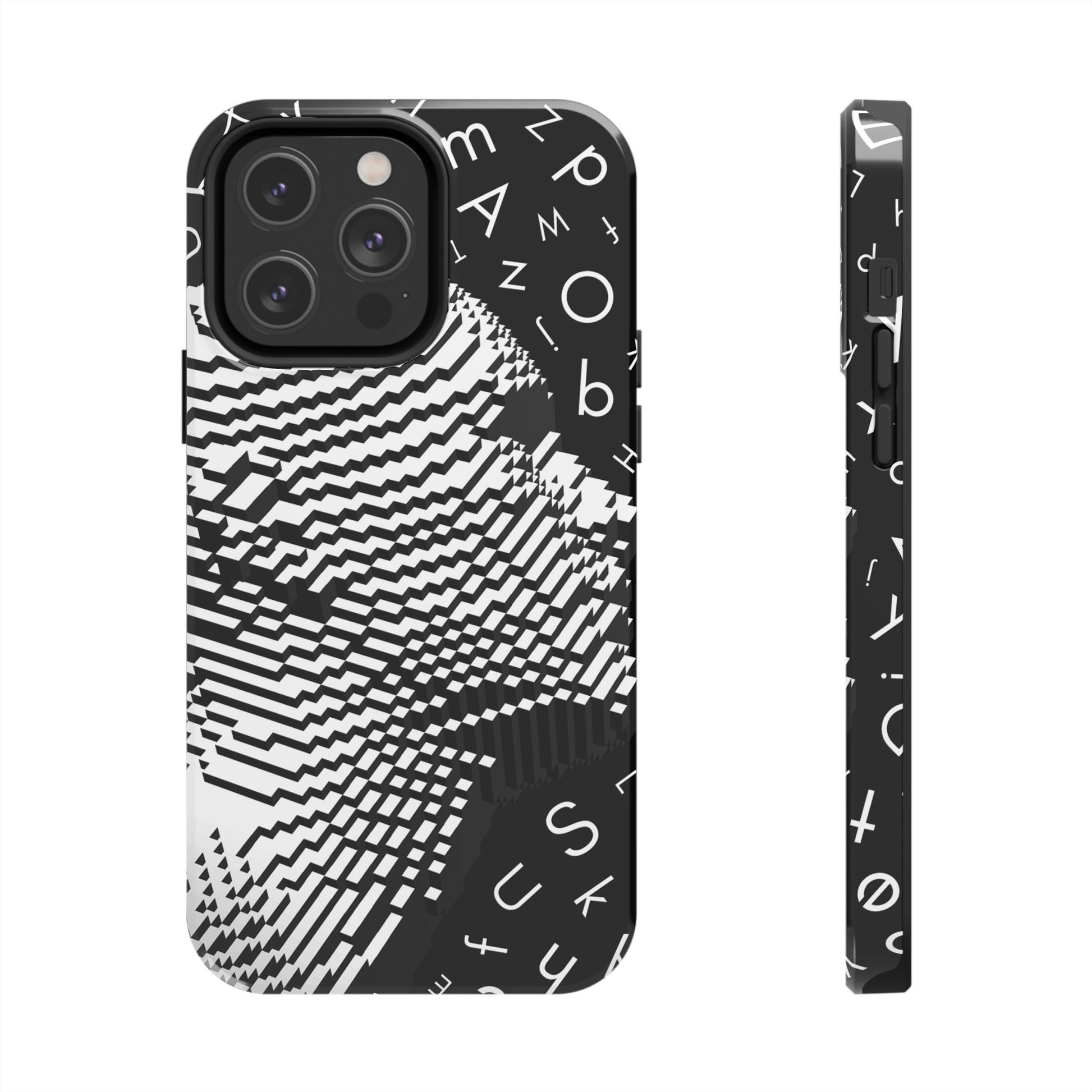 Mono Matrix Tough Phone Case (iPhone & Samsung Compatible) - FORMO
