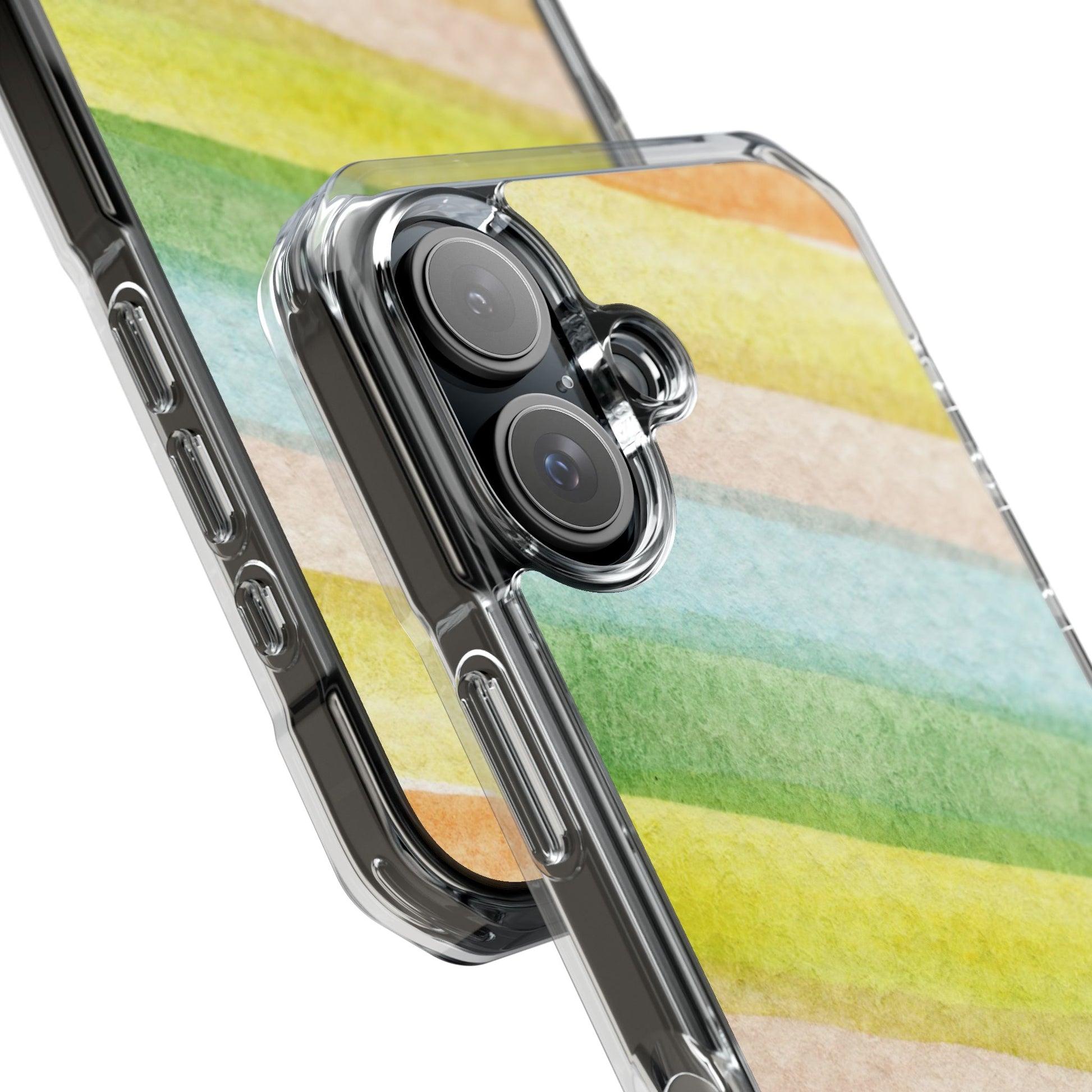 Colorful Watercolor Magnetic Phone Case for Impact Protection, Cute Phone Cover, Stylish Case for Gifts, Birthday, or Everyday Use - FORMO