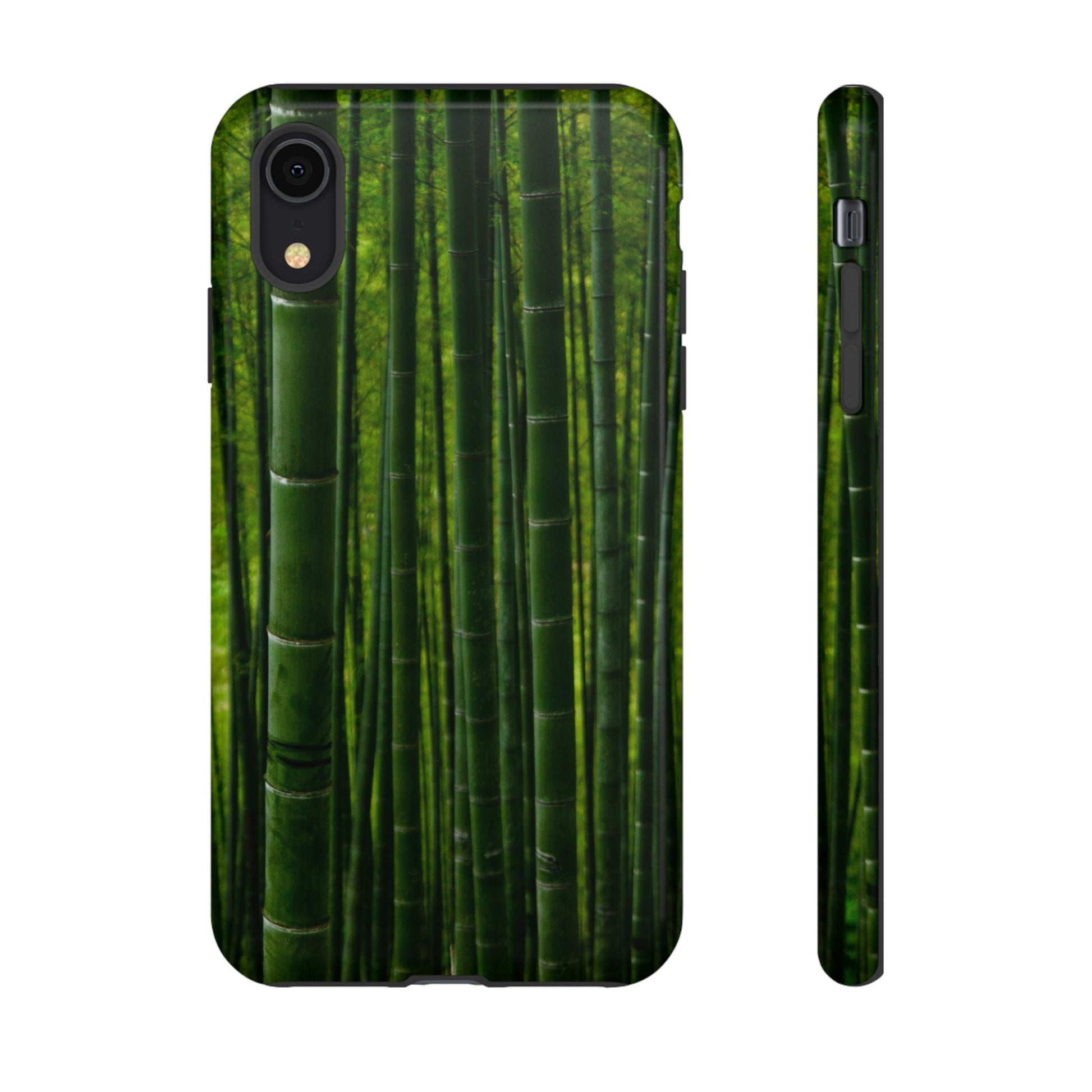 Bamboo Phone Case - Tough Cases, Nature Lover Gift, Eco-Friendly Phone Accessory, Greenery Design, Unique Smartphone Cover - FORMO