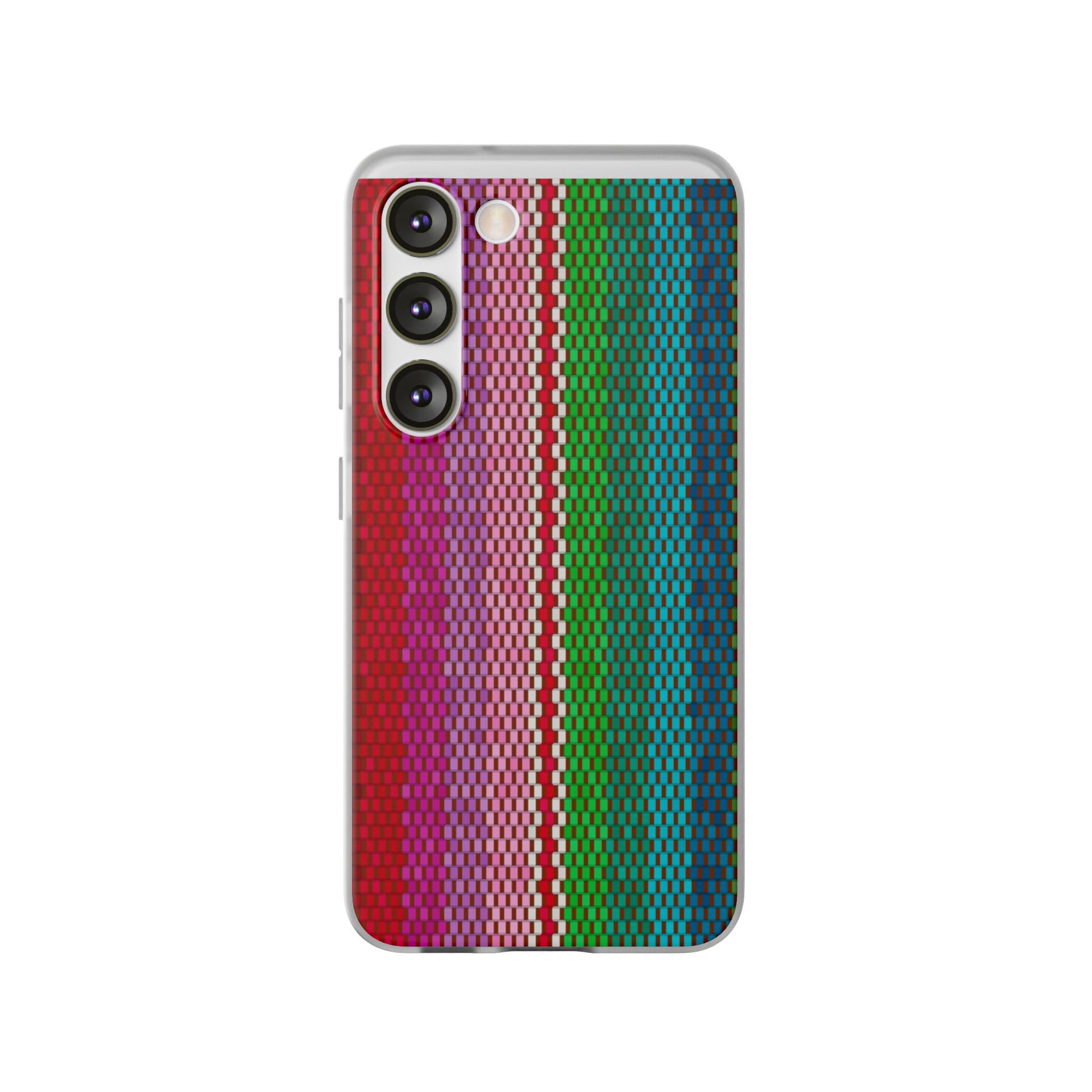 Colorful Striped Flexi Phone Case (iPhone & Samsung Compatible) - FORMO