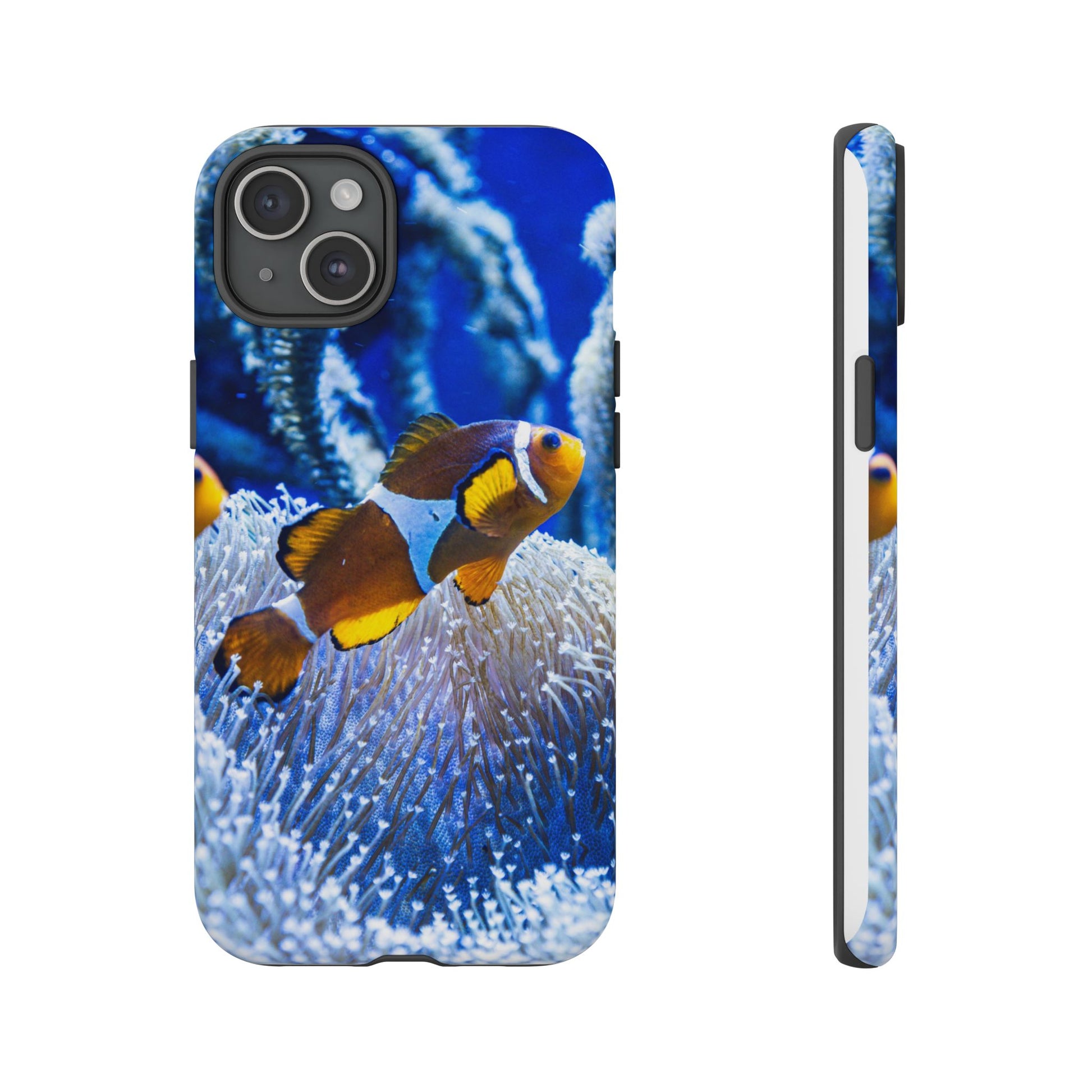 Colorful Marine Life Phone Case, Fish Case, Ocean Lover Gift, Underwater Art, Unique Phone Cover, Tough Phone Protector - FORMO