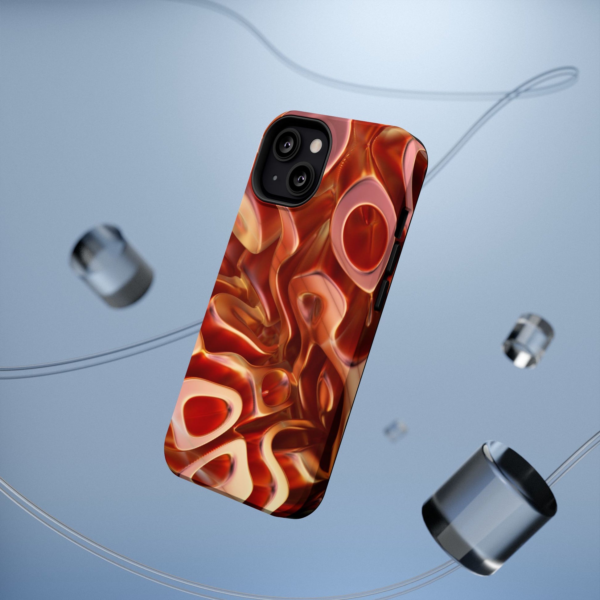 Stylish Impact-Resistant Cases with Abstract Design - Ideal Gift for Phone Lovers, Birthday, Anniversary, Protection Accessories, Trendy - FORMO