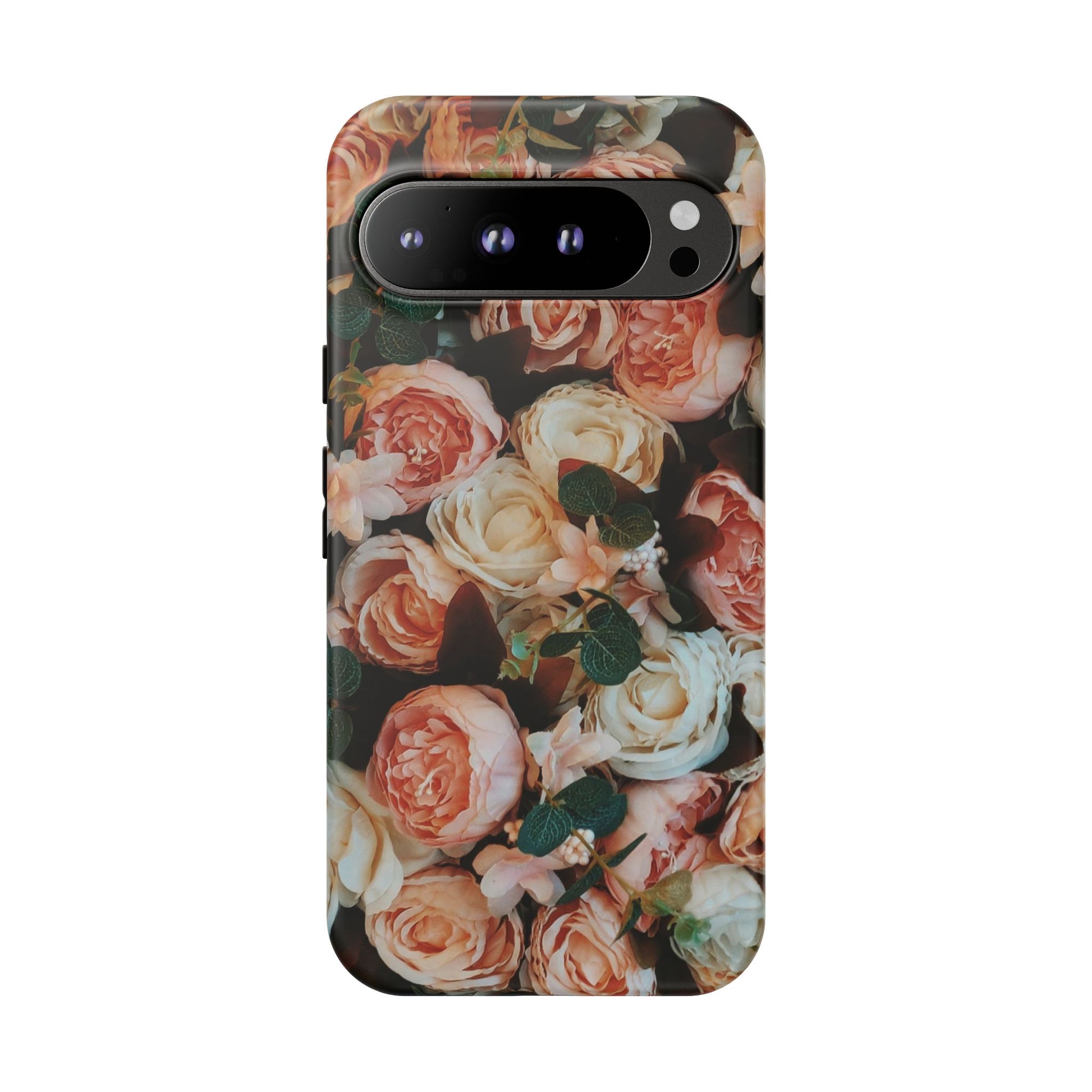 Floral Phone Case - Tough Cases, Rose Design, Floral Protection, Gift for Her, Cute Mobile Cover, Eco-Friendly Case - FORMO