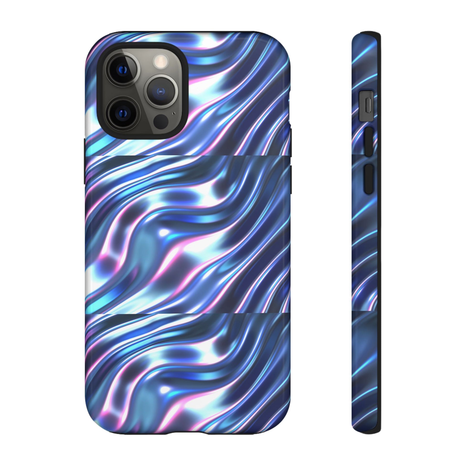 Iridescent Glossy Tough Phone Case (iPhone, Samsung & Google Pixel Compatible) - FORMO