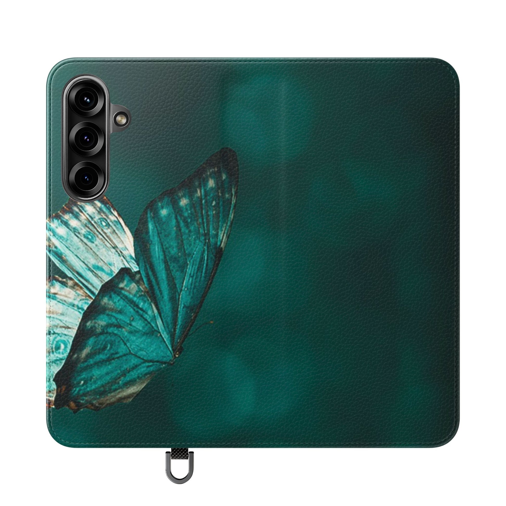 Butterfly Flip Case - Elegant Phone Wallet Cover, Nature Lovers, Gift for Her, Sustainable Fashion, Personalized Mobile Accessory - FORMO