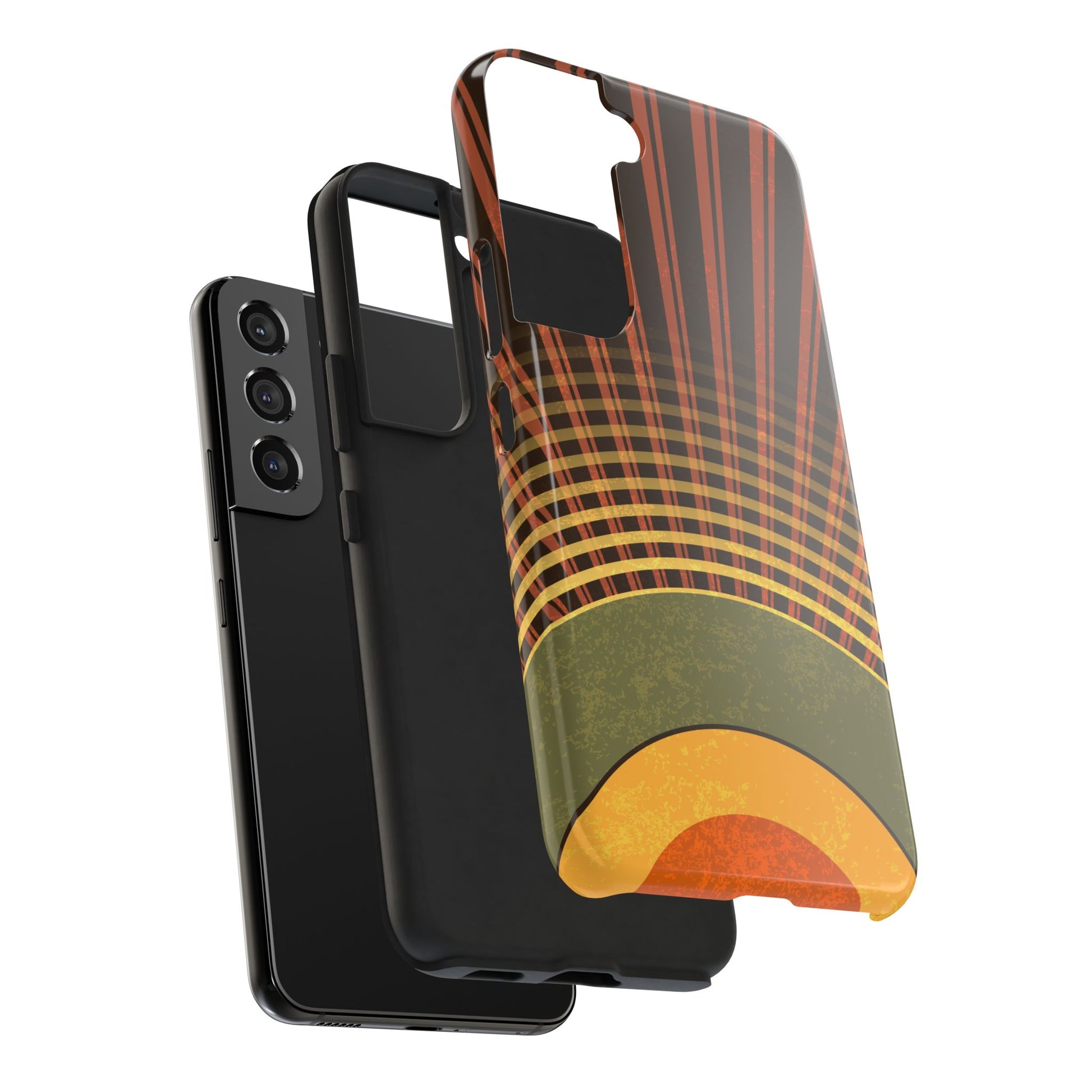 Retro Sunrise Tough Phone Case (iPhone & Samsung Compatible) - FORMO