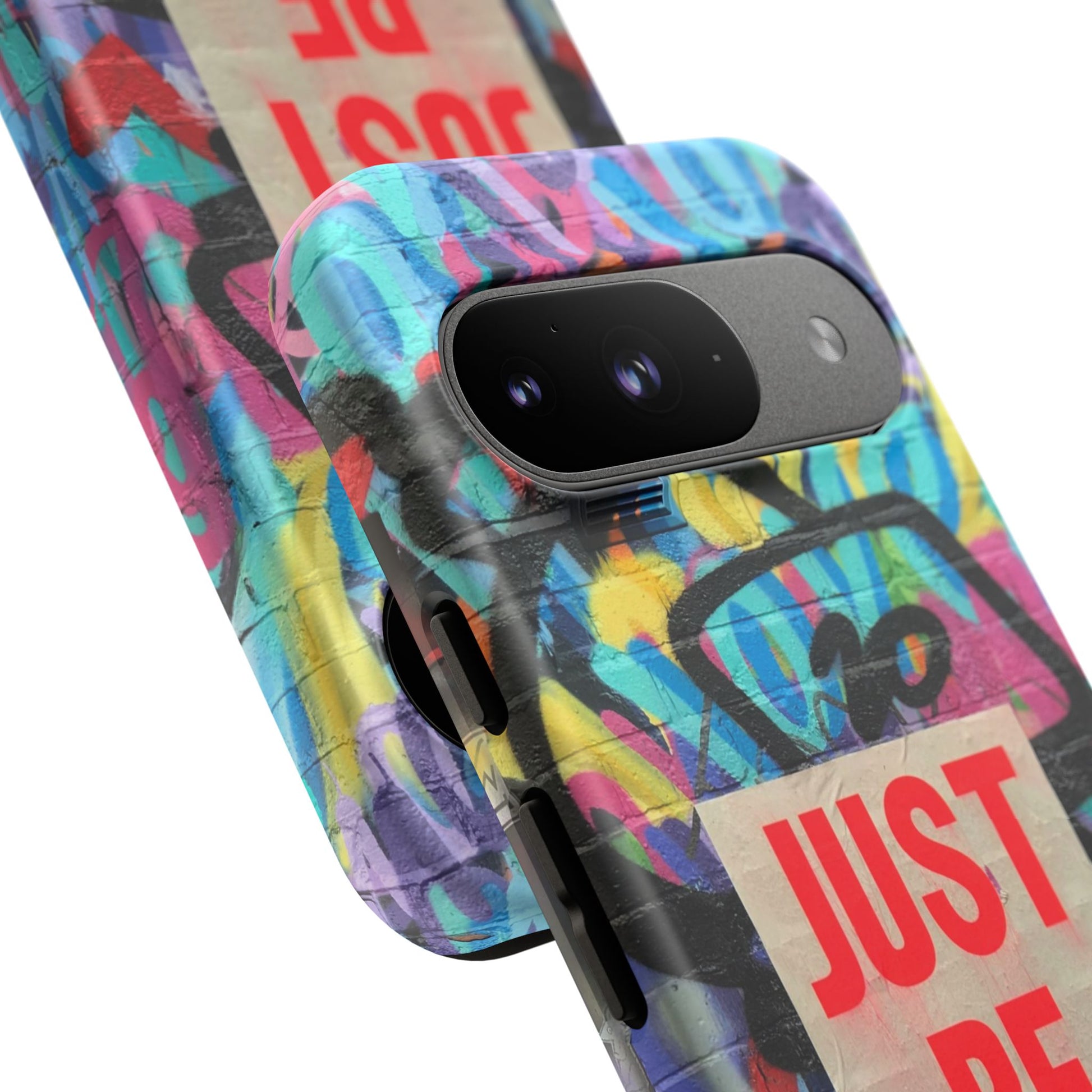 Colorful Phone Case - Just Be Nice Design, Motivational Gift, Phone Accessories, Unique Custom Case, Positive Vibe Tech Gear - FORMO