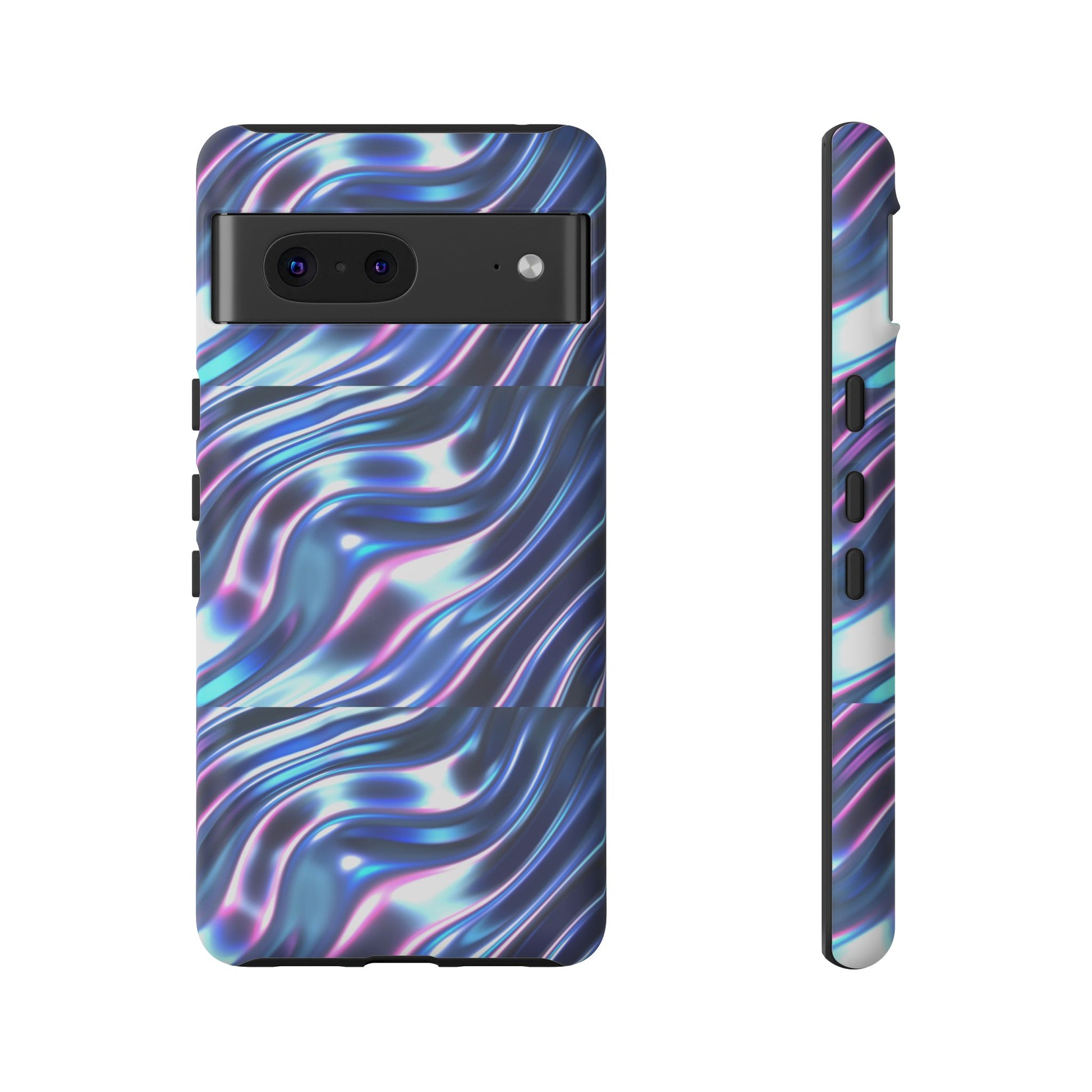 Iridescent Glossy Tough Phone Case (iPhone, Samsung & Google Pixel Compatible) - FORMO