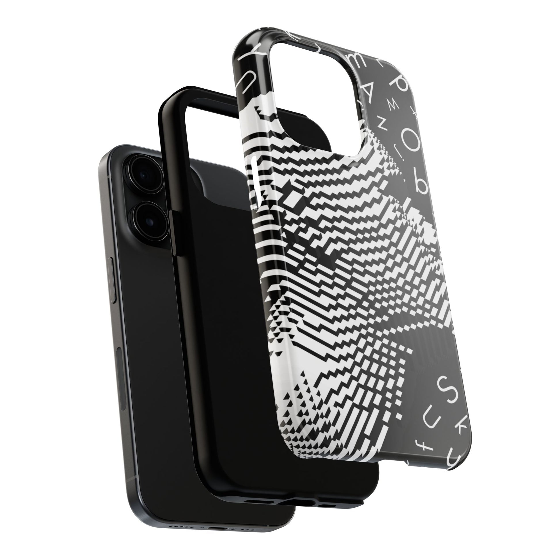 Mono Matrix Tough Phone Case (iPhone & Samsung Compatible) - FORMO
