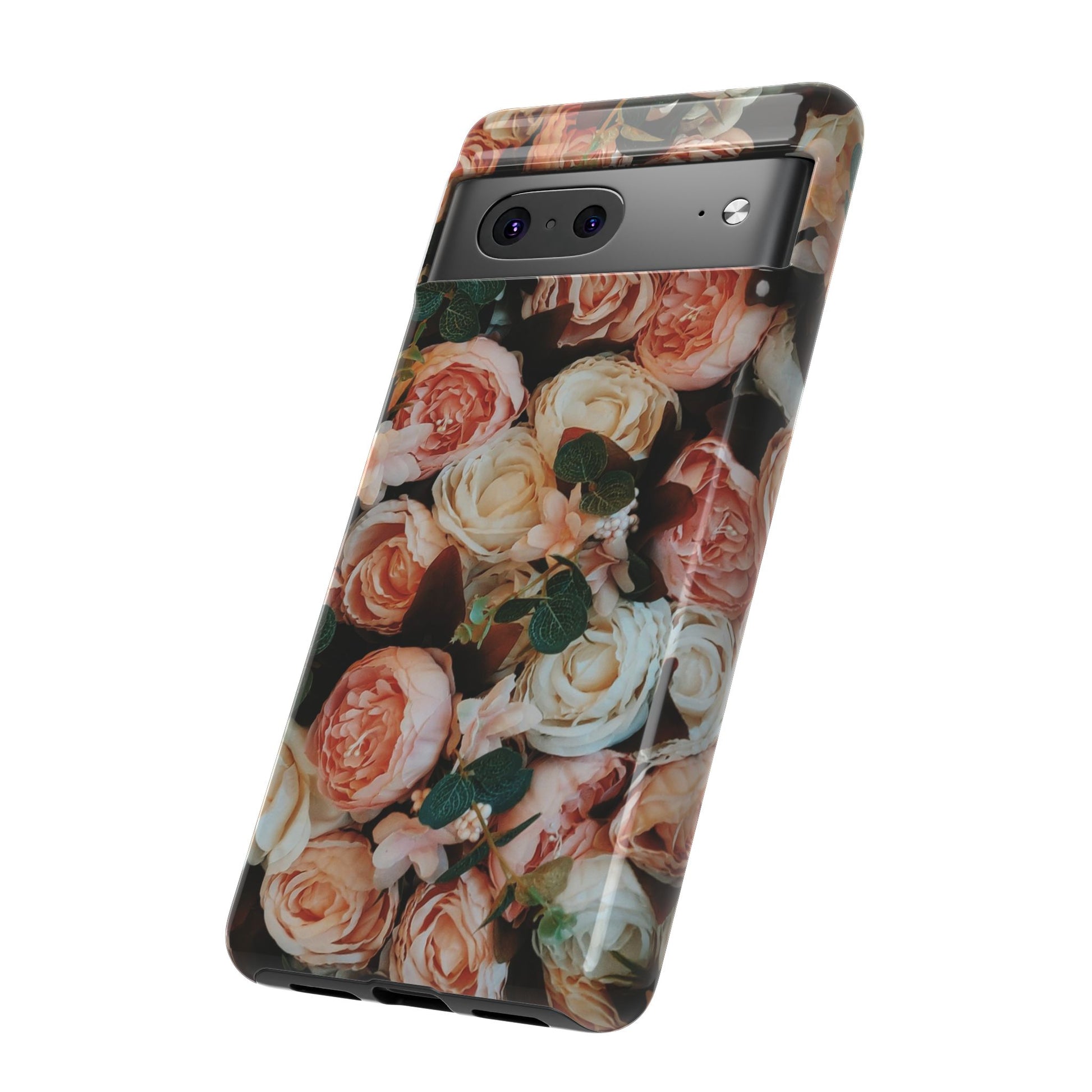 Floral Phone Case - Tough Cases, Rose Design, Floral Protection, Gift for Her, Cute Mobile Cover, Eco-Friendly Case - FORMO