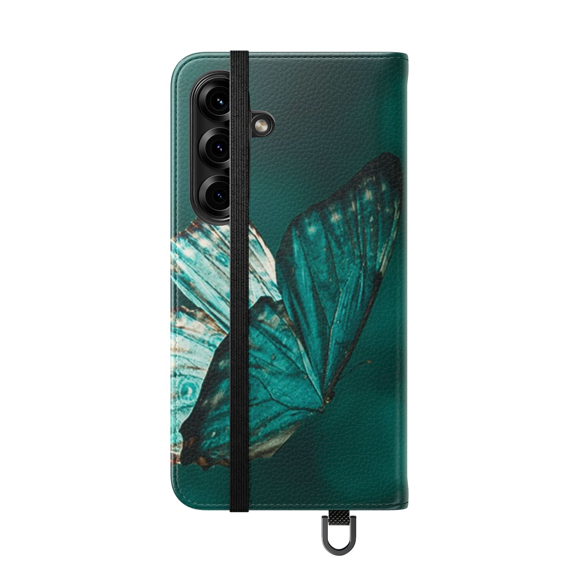 Butterfly Flip Case - Elegant Phone Wallet Cover, Nature Lovers, Gift for Her, Sustainable Fashion, Personalized Mobile Accessory - FORMO