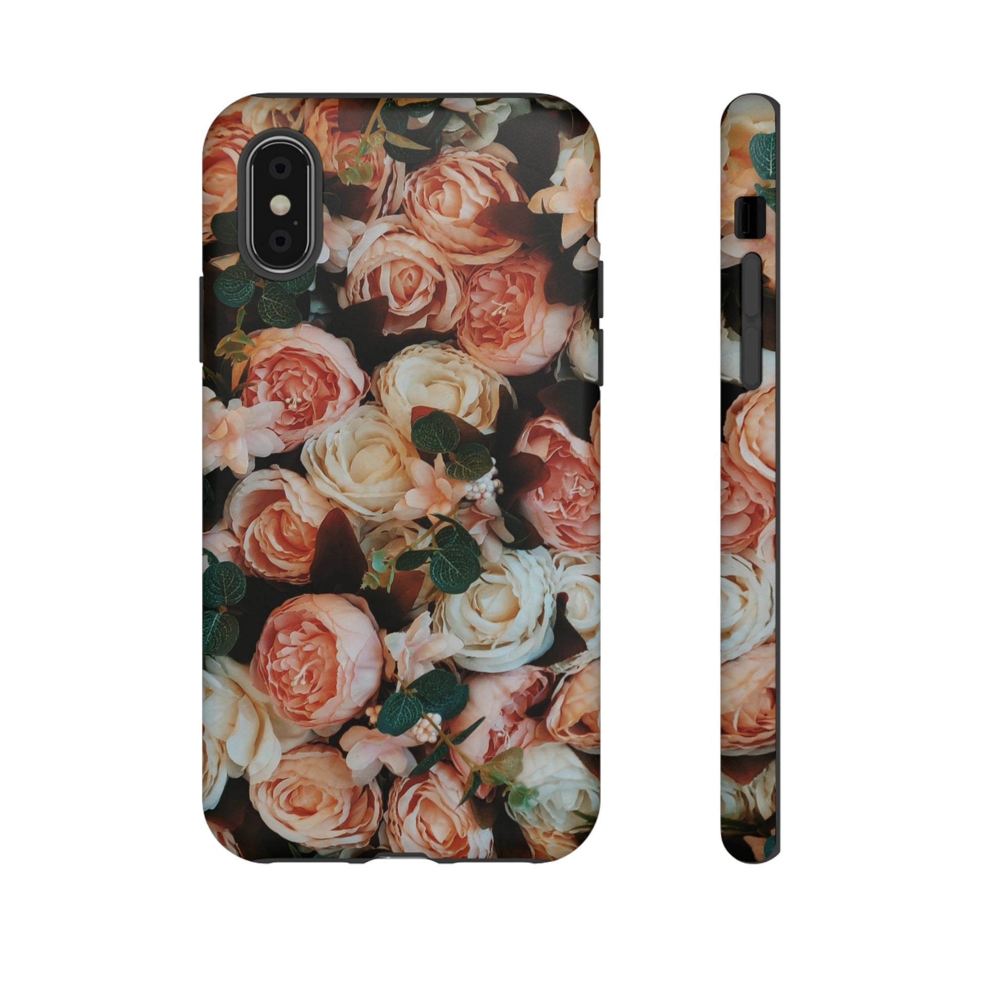 Floral Phone Case - Tough Cases, Rose Design, Floral Protection, Gift for Her, Cute Mobile Cover, Eco-Friendly Case - FORMO