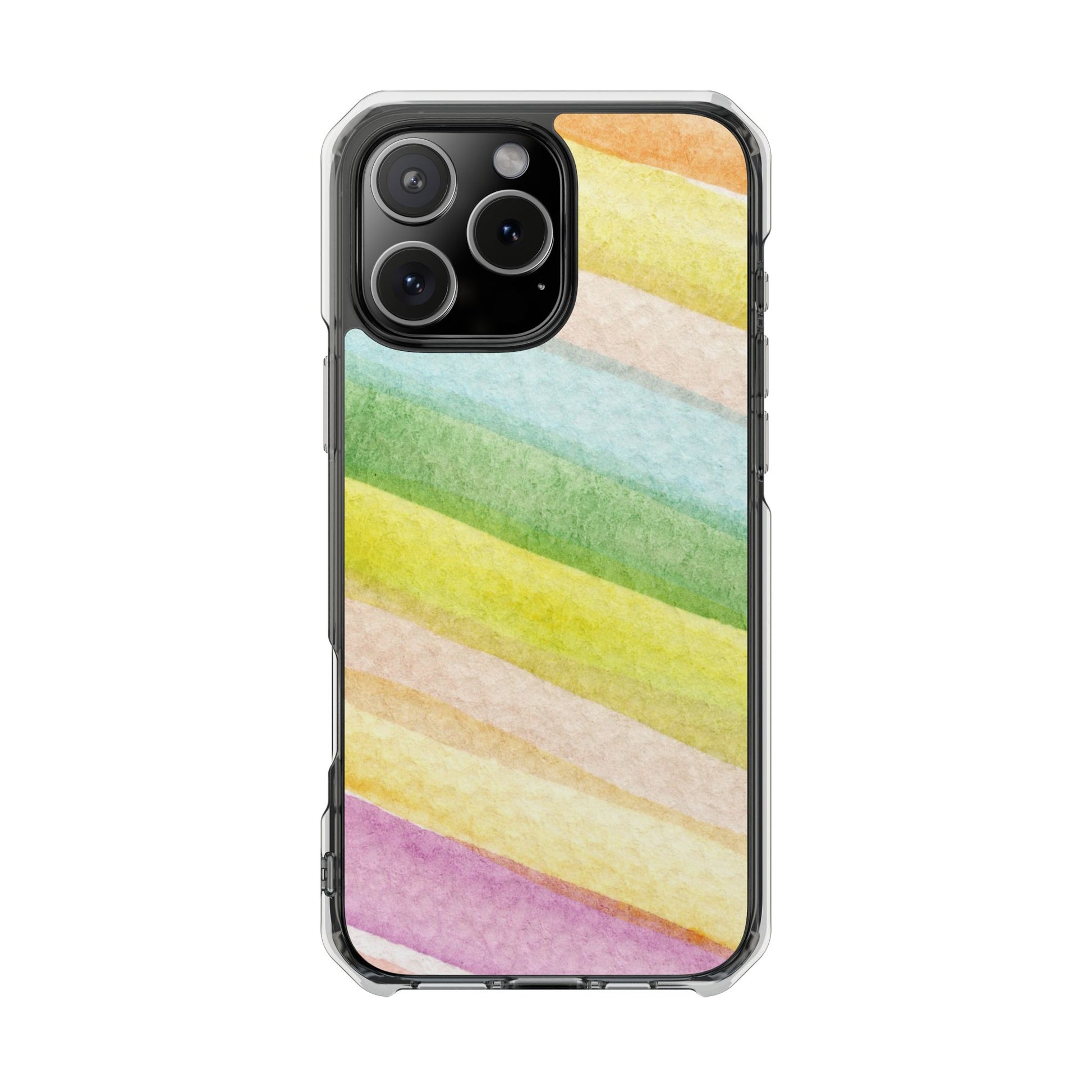 Colorful Watercolor Magnetic Phone Case for Impact Protection, Cute Phone Cover, Stylish Case for Gifts, Birthday, or Everyday Use - FORMO