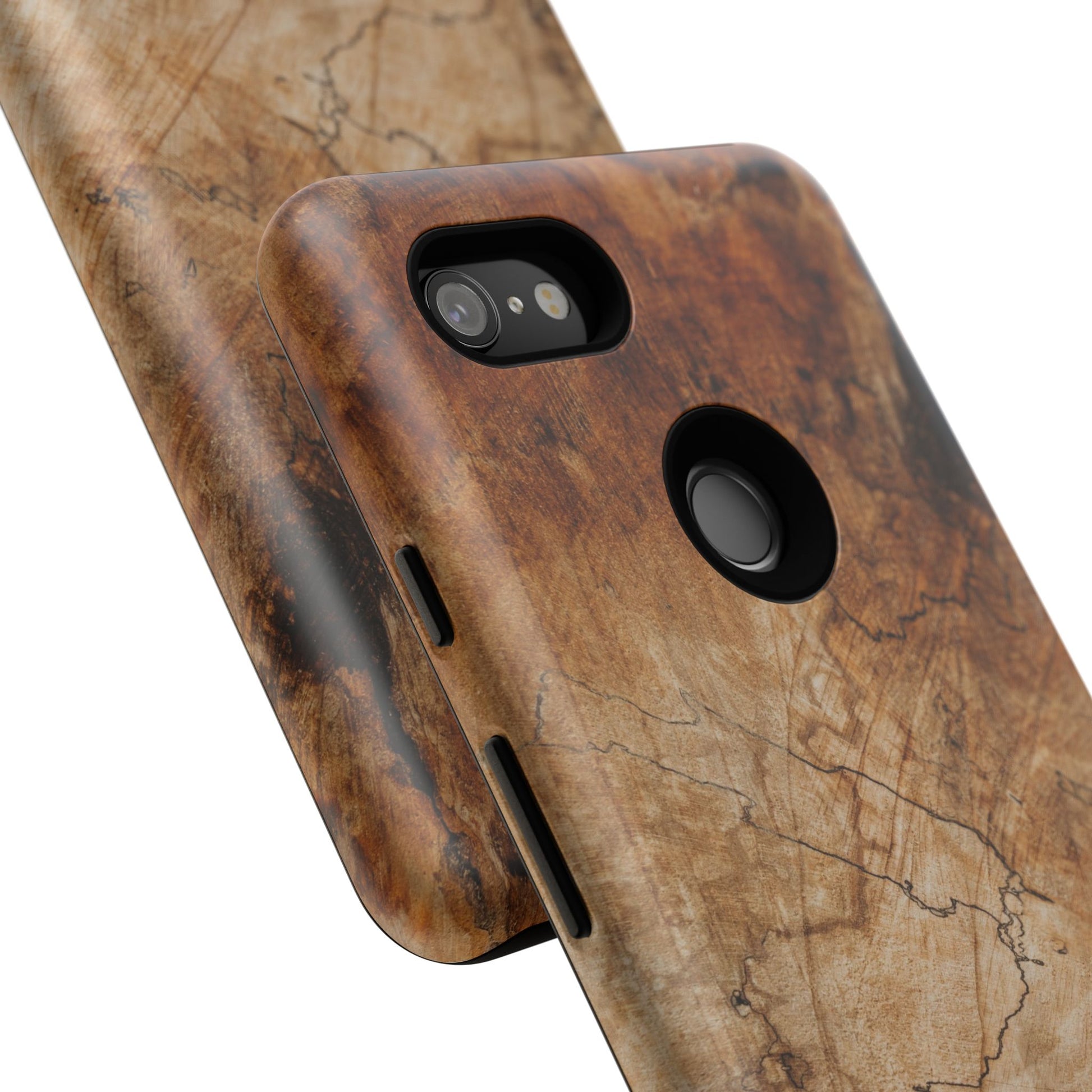 Woodland-Inspired Phone Case | Tough Cases, Natural Wood Grain Cover, Rustic Tech Accessory, Nature Lover Gift, Eco-Friendly - FORMO