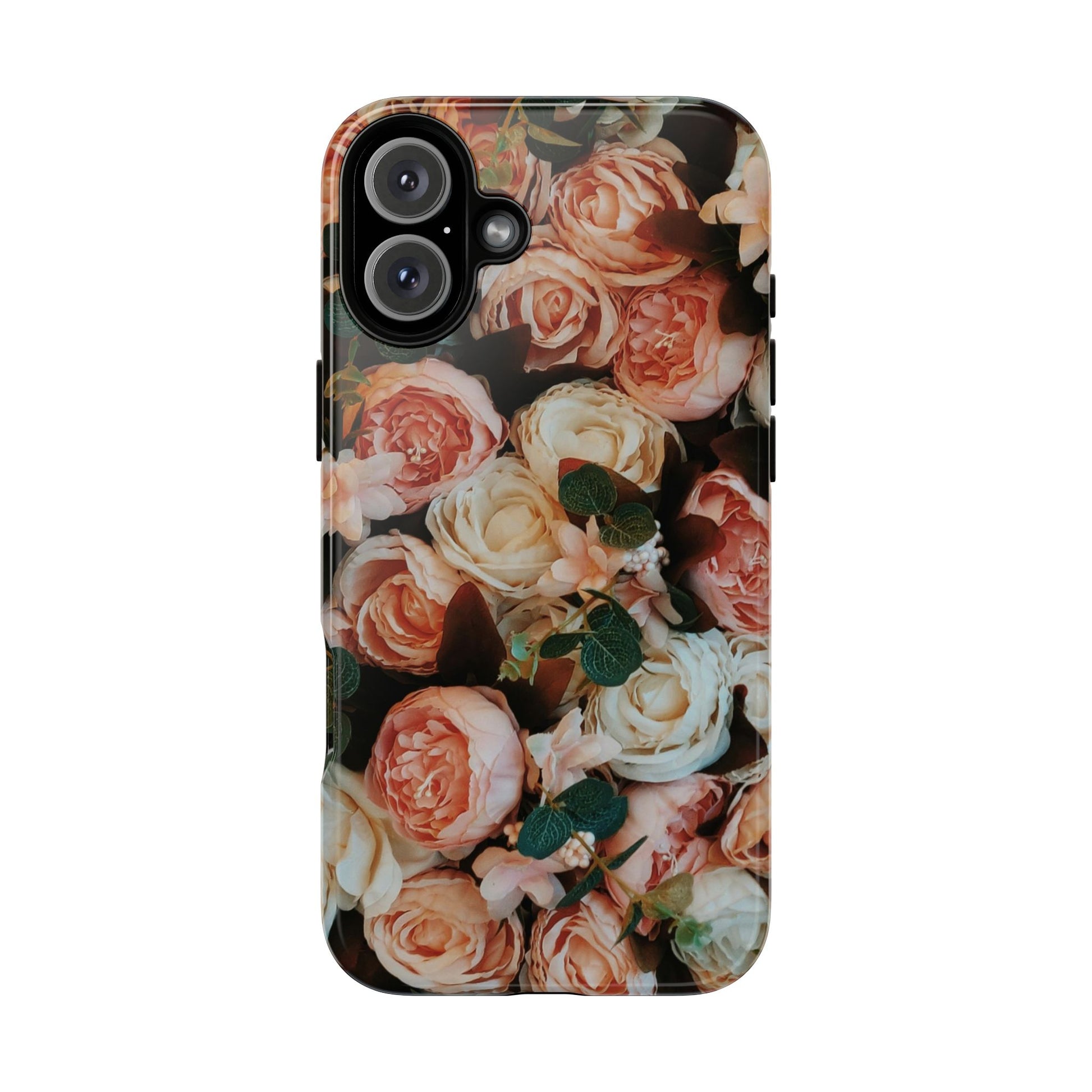 Floral Phone Case - Tough Cases, Rose Design, Floral Protection, Gift for Her, Cute Mobile Cover, Eco-Friendly Case - FORMO